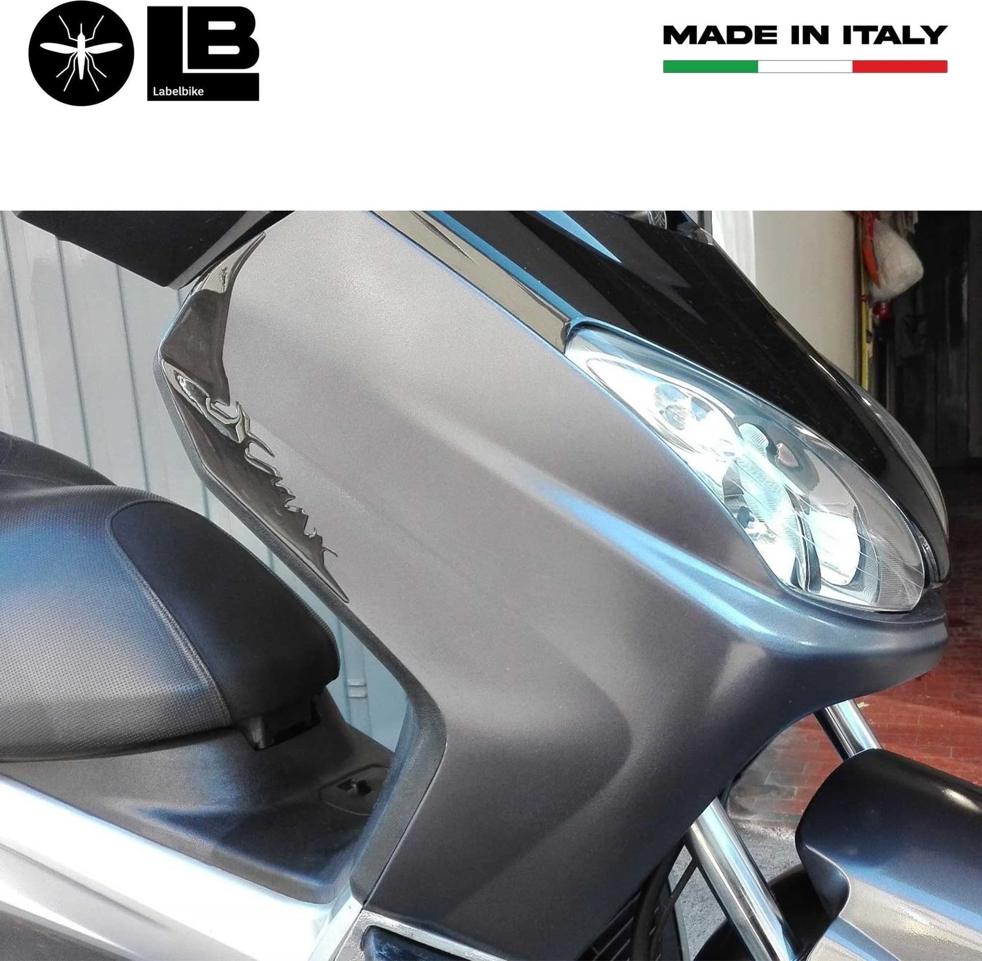 2 ADESIVI-STICKERS 3D PARASPIGOLI compatibili per X MAX  YAMAHA XMAX 2006-2009 in Decalcomanie adesivi e magneti LabelBike - Bibbiano, commercioVirtuoso.it