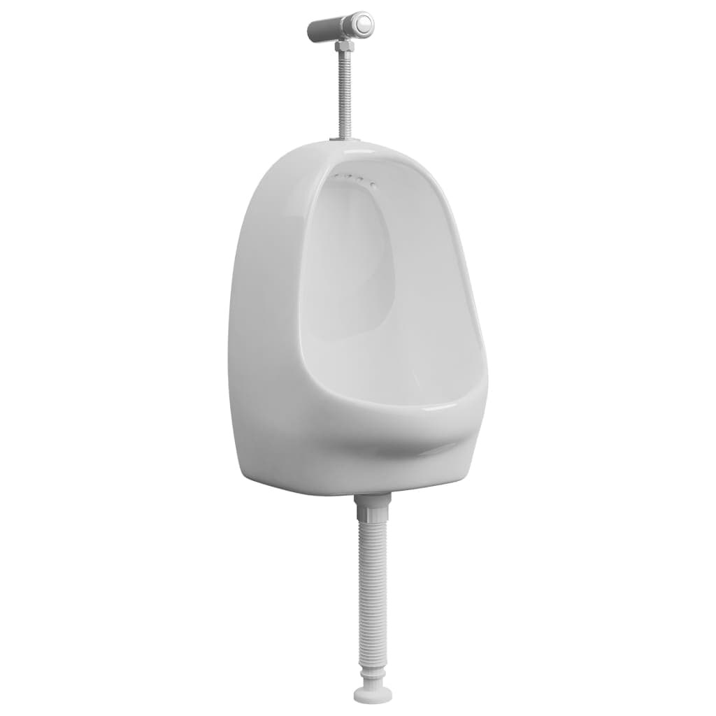 Orinatoio WC Sospeso con Sciacquone Alto in Ceramica Colore Bianco 39x86,5x100cm in Vasi WC Esplodia - Napoli, commercioVirtuoso.it