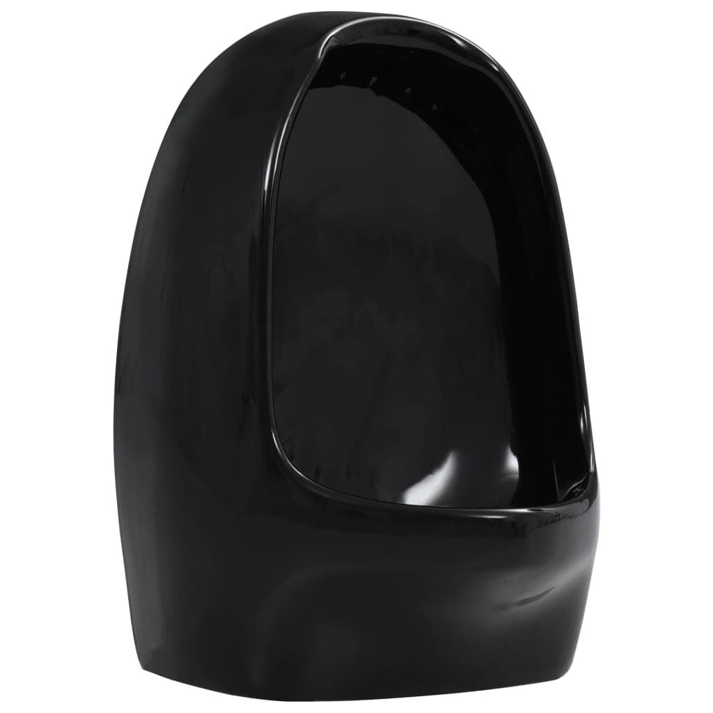 Orinatoio WC Sospeso con Sciacquone Alto in Ceramica Colore Nero 39x86,5x100 cm in Vasi WC Esplodia - Napoli, commercioVirtuoso.it