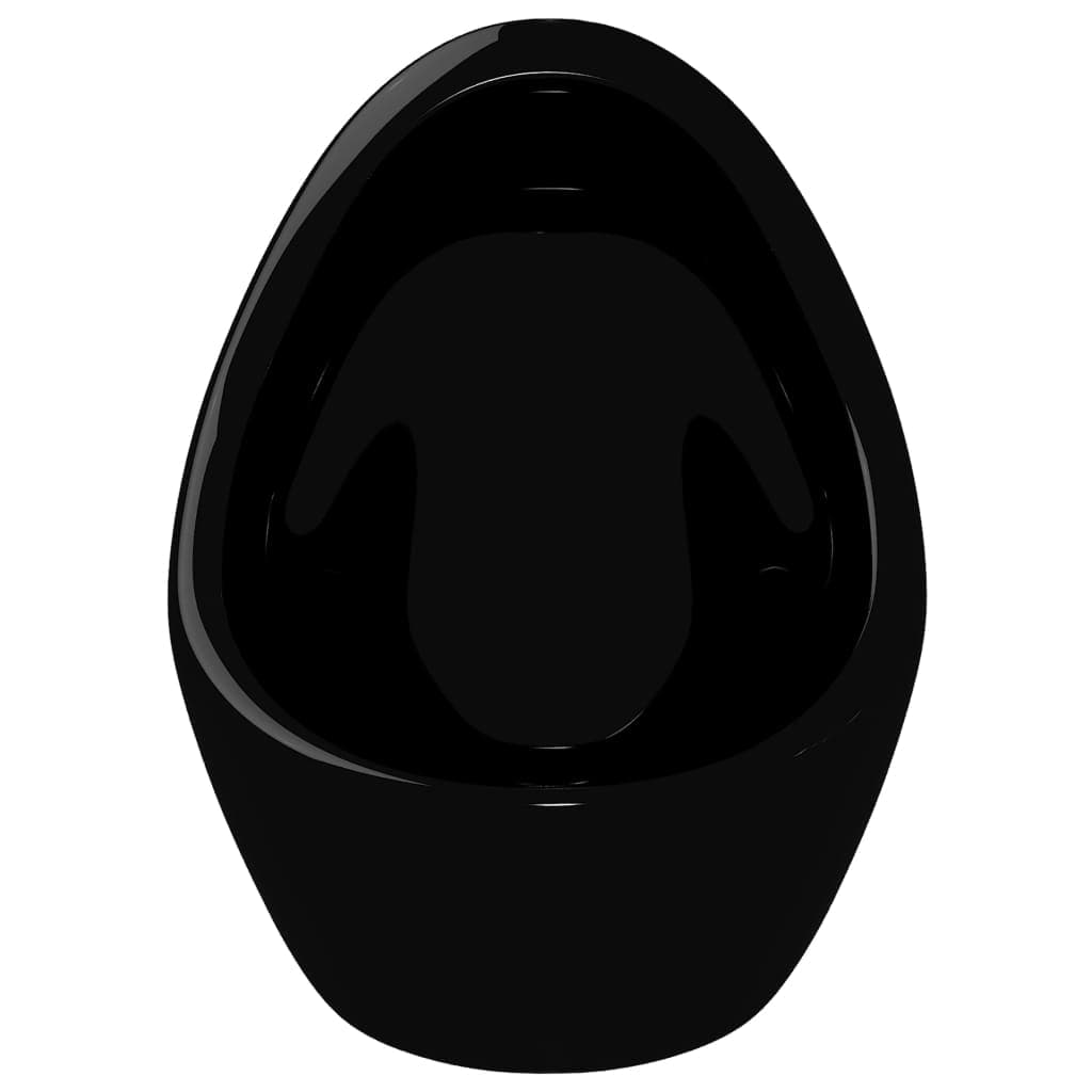 Orinatoio WC Sospeso con Sciacquone Alto in Ceramica Colore Nero 33x31x48 cm in Toilette a un pezzo Esplodia - Napoli, commercioVirtuoso.it