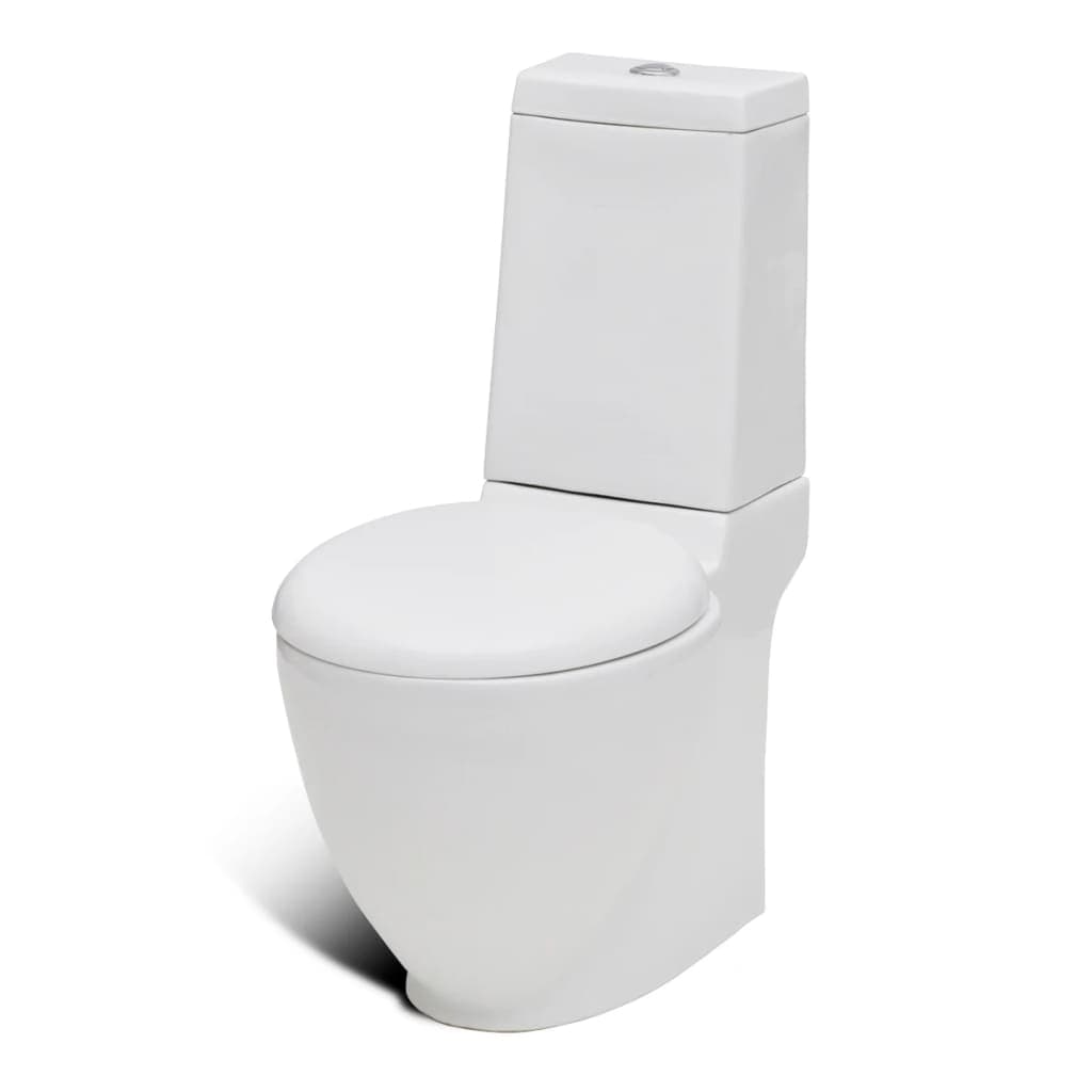 Set WC e Bidet da Bagno con Piede in Ceramica Colore Bianco Chiusura Delicata in Vasi WC Esplodia - Napoli, commercioVirtuoso.it