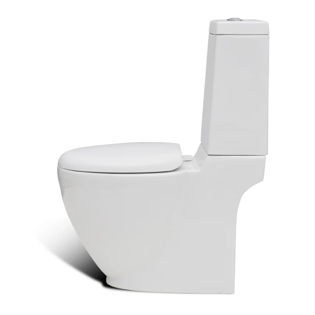 Set WC e Bidet da Bagno con Piede in Ceramica Colore Bianco Chiusura Delicata in Vasi WC Esplodia - Napoli, commercioVirtuoso.it