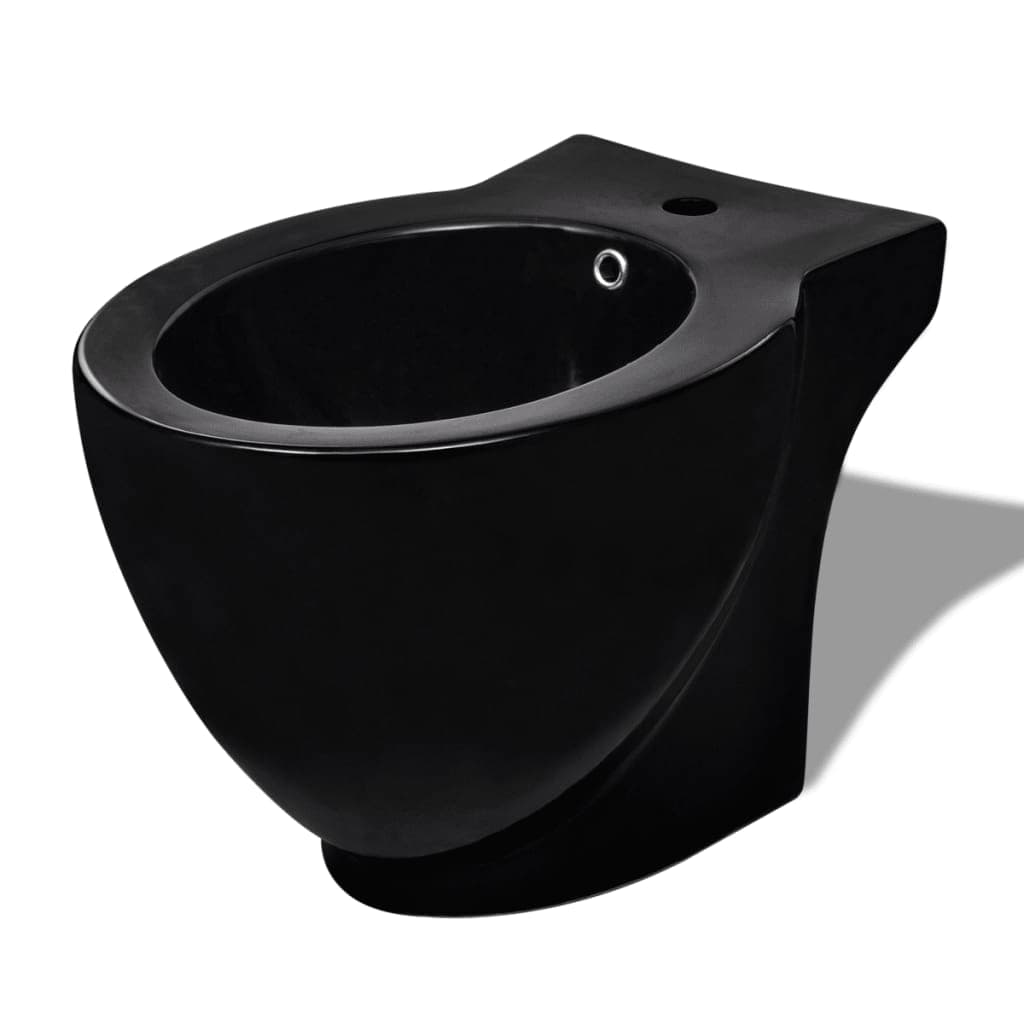 Set Toilette e Bidè da Bagno in Ceramica Colore Nero Chiusura Delicata in Bidet Esplodia - Napoli, commercioVirtuoso.it