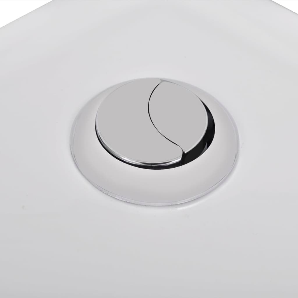 Vaso WC in Ceramica da Bagno ad Angolo Bianco con Doppio Scarico in Vasi WC Esplodia - Napoli, commercioVirtuoso.it