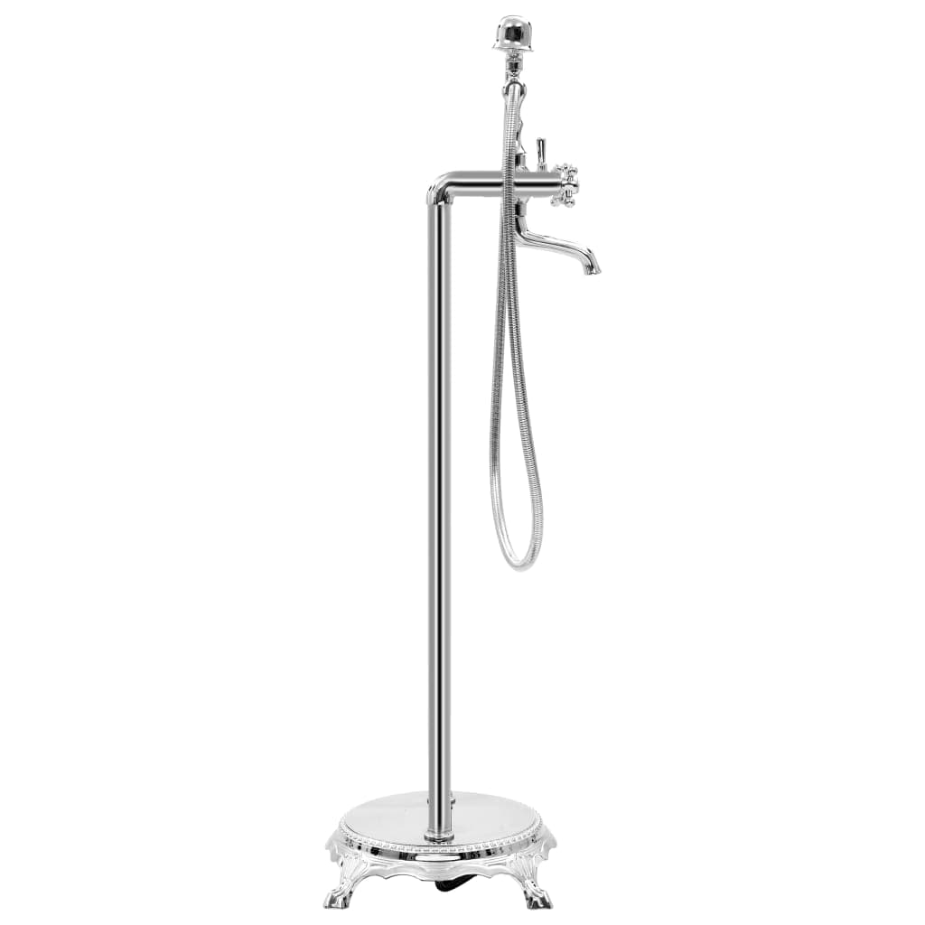 Rubinetteria a Colonna Argento per Vasca Acciaio Inox e Ottone 99,5 cm in Rubinetti per vasca Esplodia - Napoli, commercioVirtuoso.it