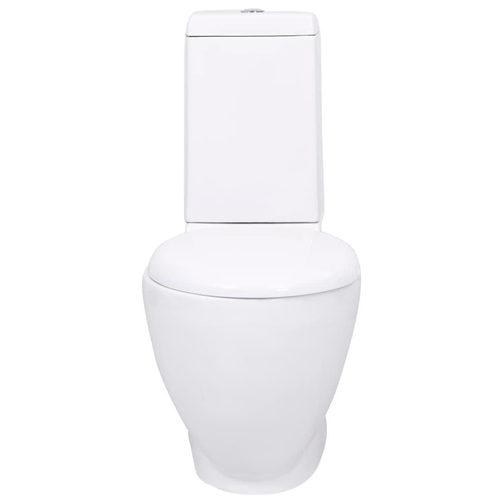 Vaso WC in Ceramica con Scarico Dietro Bianco 65 x 38,5 x 84,5 cm in Vasi WC Esplodia - Napoli, commercioVirtuoso.it