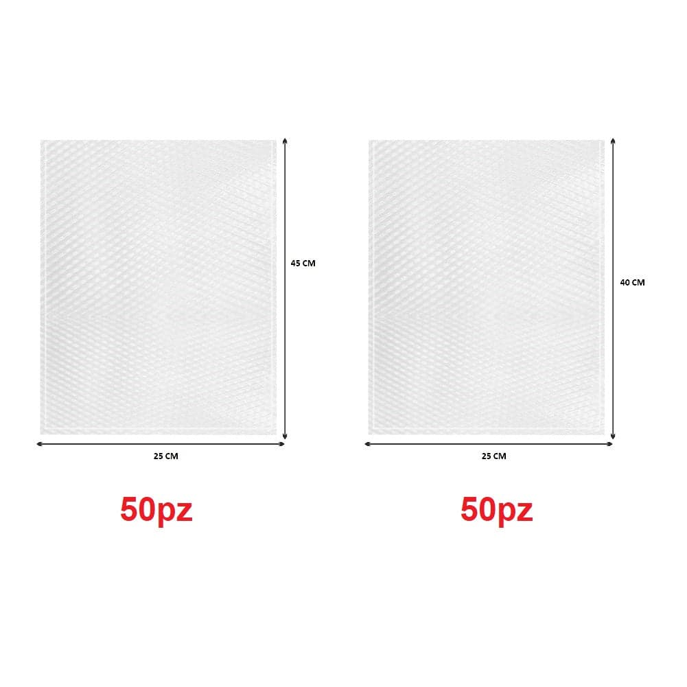 Buste Sottovuoto Goffrate 250pz 5 Misure uso Domestico e Professionale BPA FREE in Sacchetti salvaspazio Danyx - Casoria, commercioVirtuoso.it
