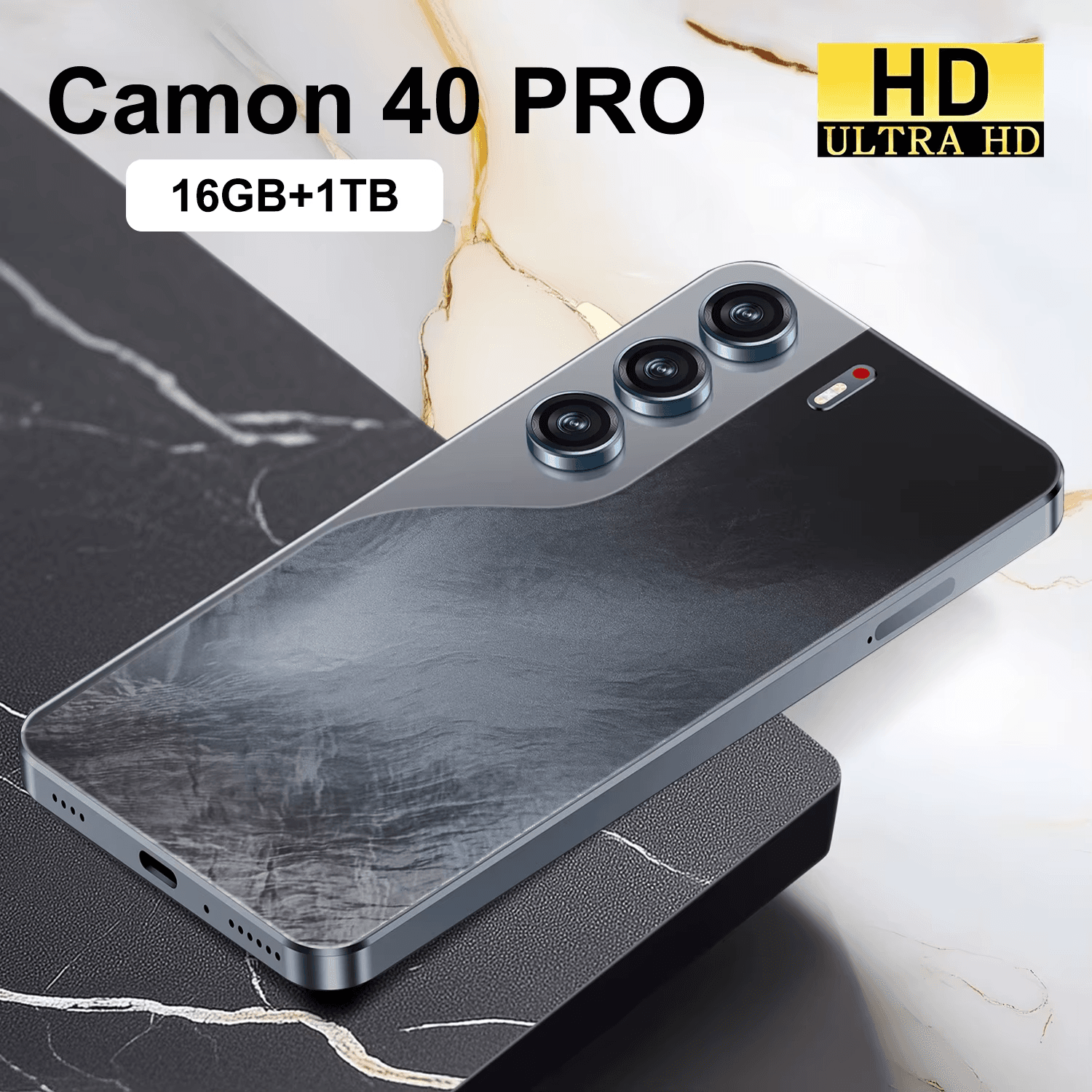 Cellulare Smartphone Android Camon 40 Pro 5G 16 GB + 1TB NERO Dual SIM NERO in Cellulari e Smartphone CL Store - Battipaglia, commercioVirtuoso.it
