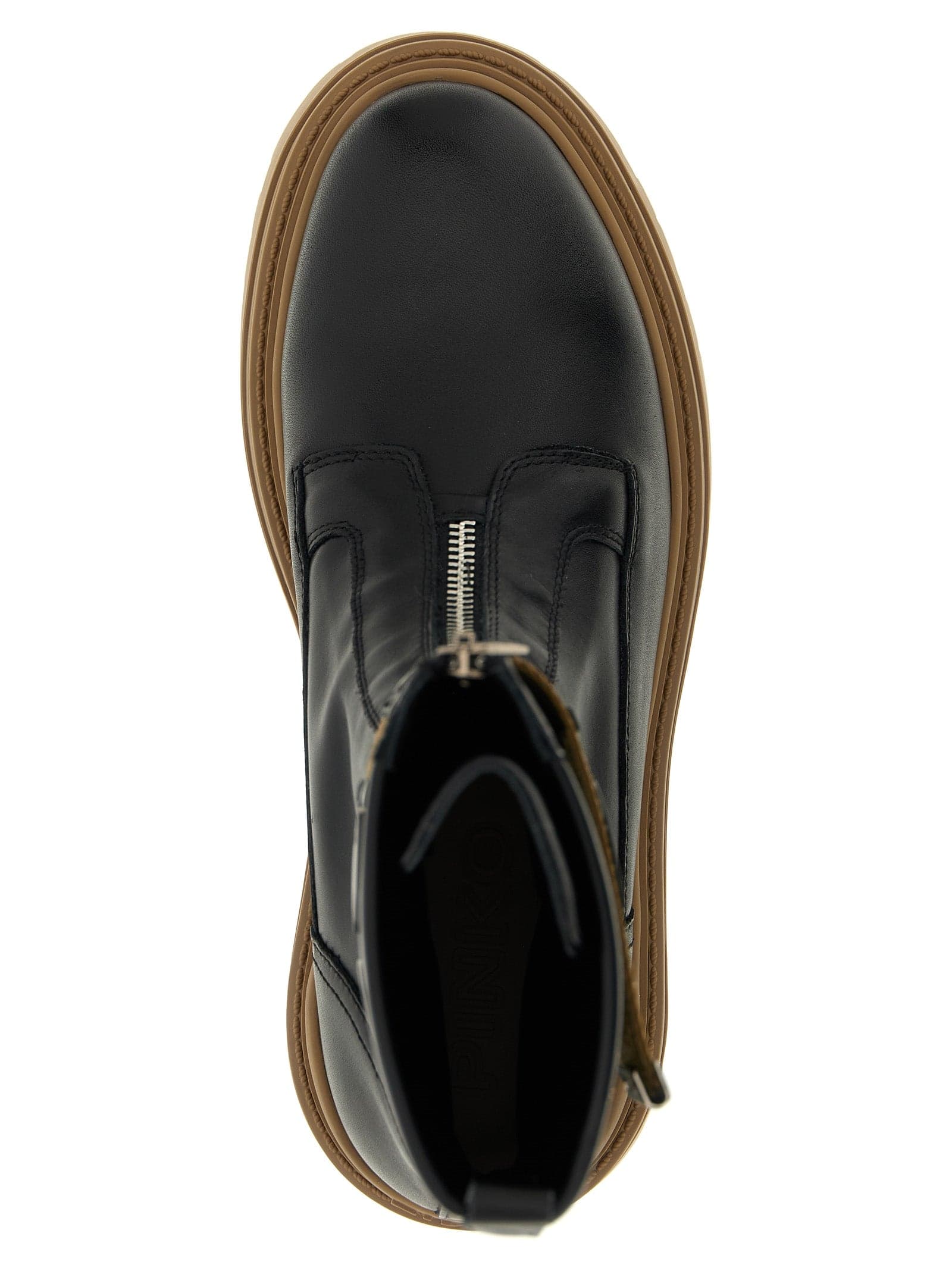 Pinko Ankle boot calf leather Donna SD0219P061-Z99 Nero da donna in Stivali Drestige - Casamassima, commercioVirtuoso.it