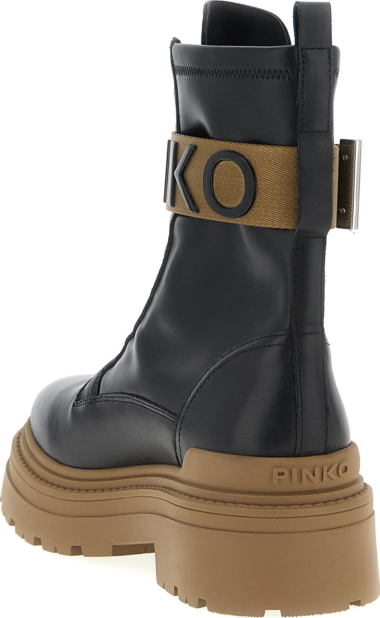 Pinko Ankle boot calf leather Donna SD0219P061-Z99 Nero da donna in Stivali Drestige - Casamassima, commercioVirtuoso.it