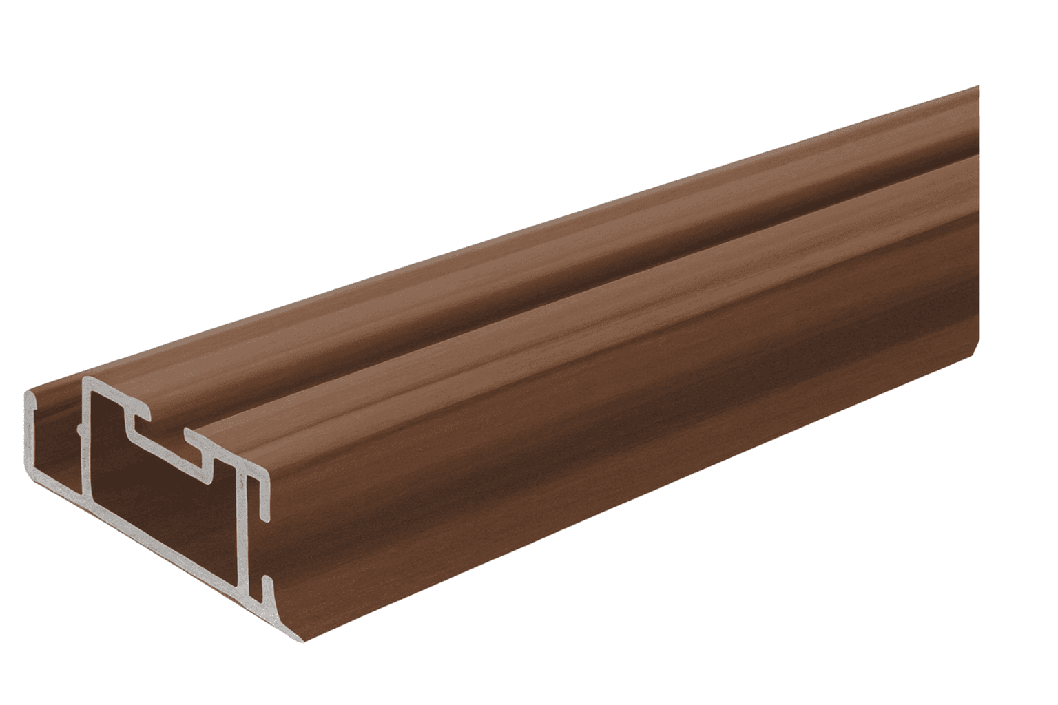 Profilo in Alluminio per Zanzariera Linea B 2,6 CMX1X300 Marrone RAL8017