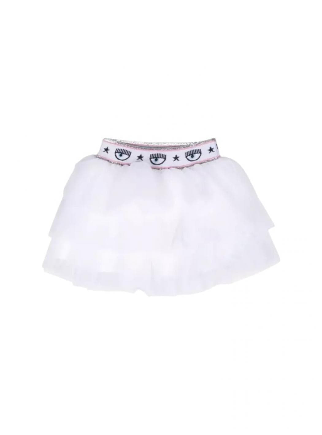 CHIARA FERRAGNI Gonna Bambina Chiara Ferragni 53B700_T9945_PANNA da bambino in Gonne e gonne pantalone Drestige - Casamassima, commercioVirtuoso.it