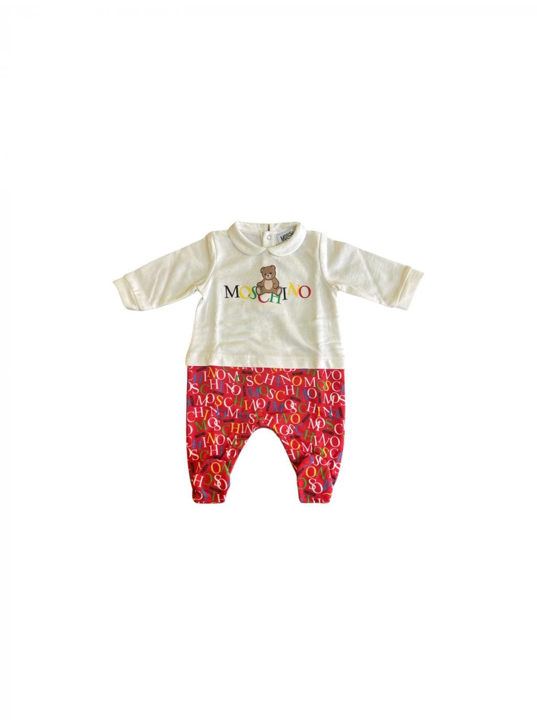 moschino Tutina Bambina Moschino MMY06Z_ROSSO da bambino in Completi due pezzi con gonna Drestige - Casamassima, commercioVirtuoso.it