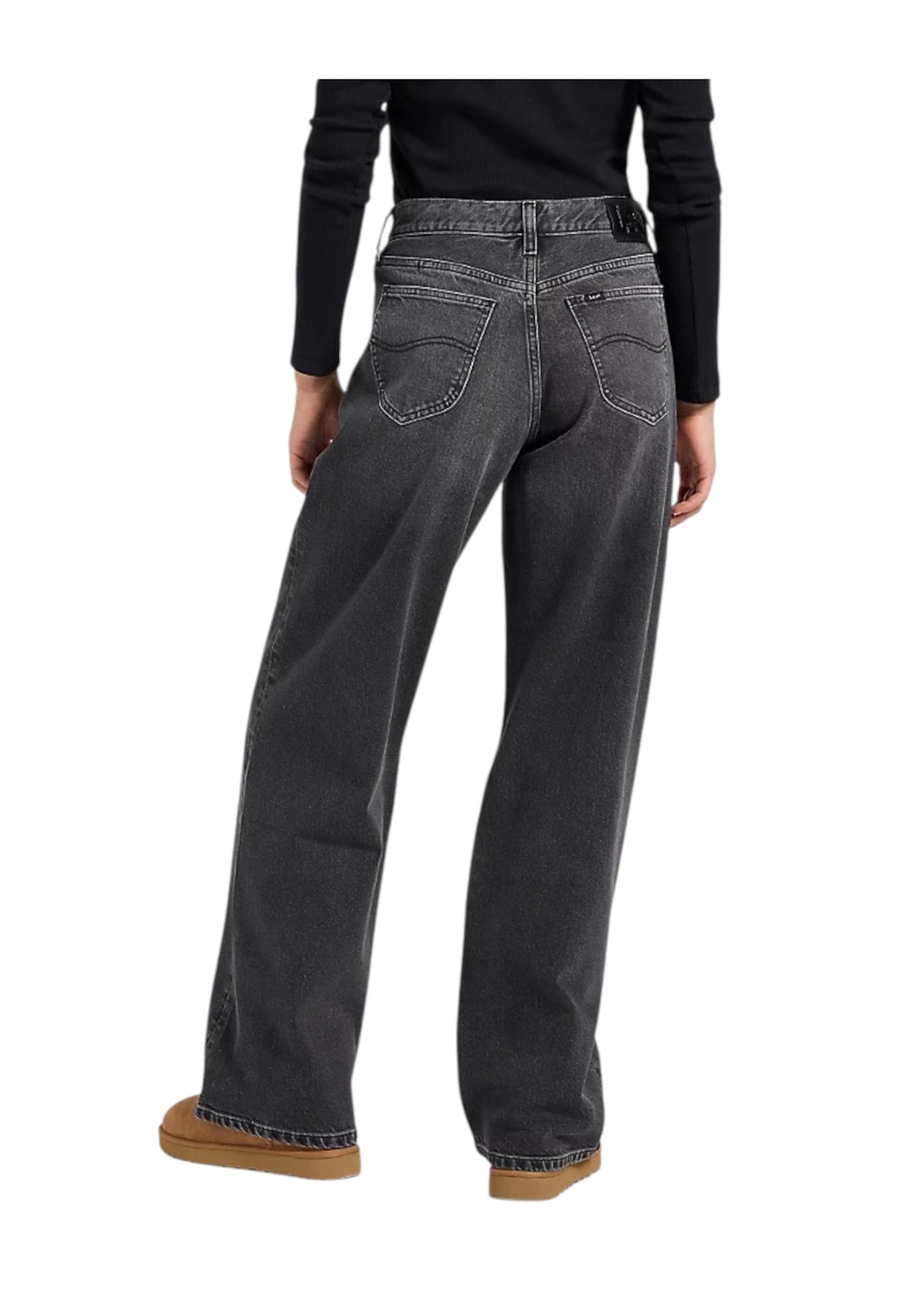 LEE JEANS Jeans loose a palazzo Donna vita alta da donna in Jeans Drestige - Casamassima, commercioVirtuoso.it