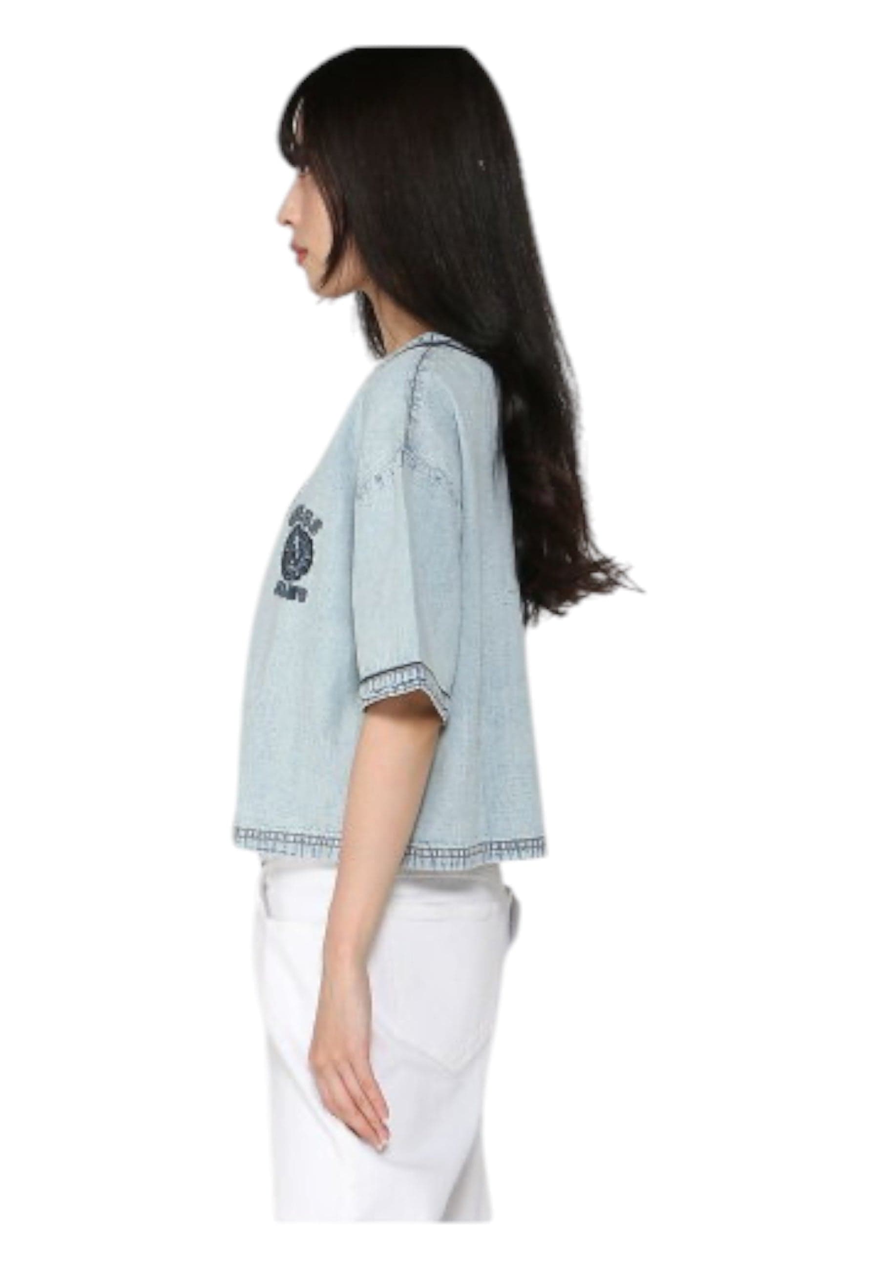 GUESS JEANS Camicia Donna Guess Jeans Jeans Regular Fit da donna in Bluse e camicie Drestige - Casamassima, commercioVirtuoso.it