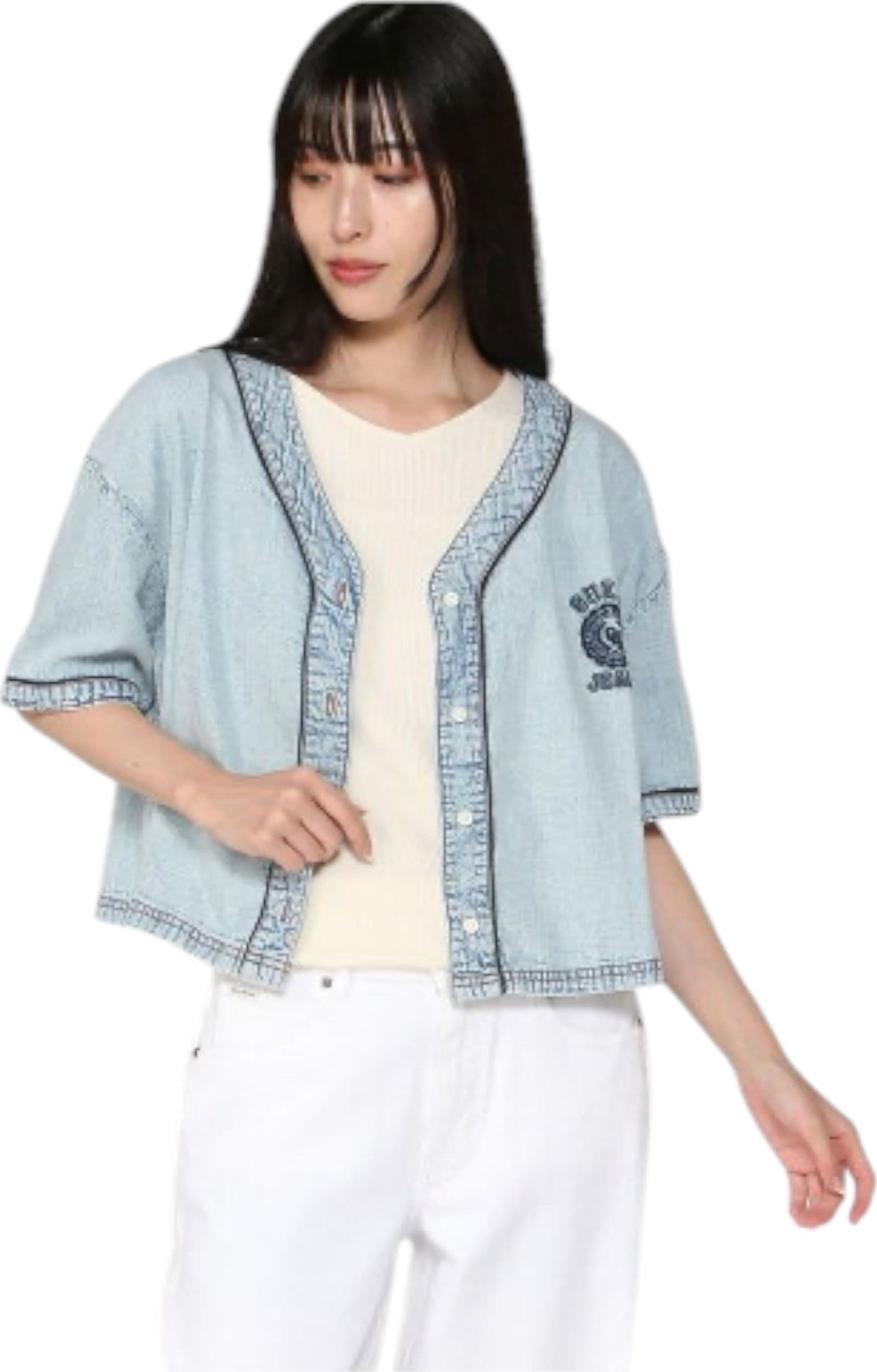 GUESS JEANS Camicia Donna Guess Jeans Jeans Regular Fit da donna in Bluse e camicie Drestige - Casamassima, commercioVirtuoso.it