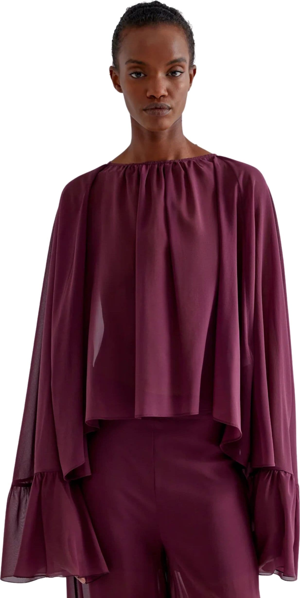 ERIKA CAVALLINI BLUSA CORA Donna rouge da donna in Bluse e camicie Drestige - Casamassima, commercioVirtuoso.it