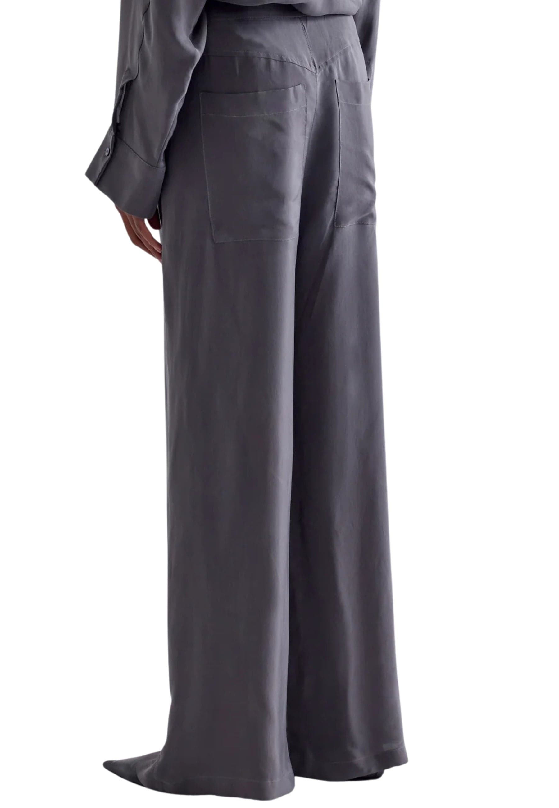 ERIKA CAVALLINI PANTALONE CAMILLO Donna in cupro da donna in Pantaloni Drestige - Casamassima, commercioVirtuoso.it