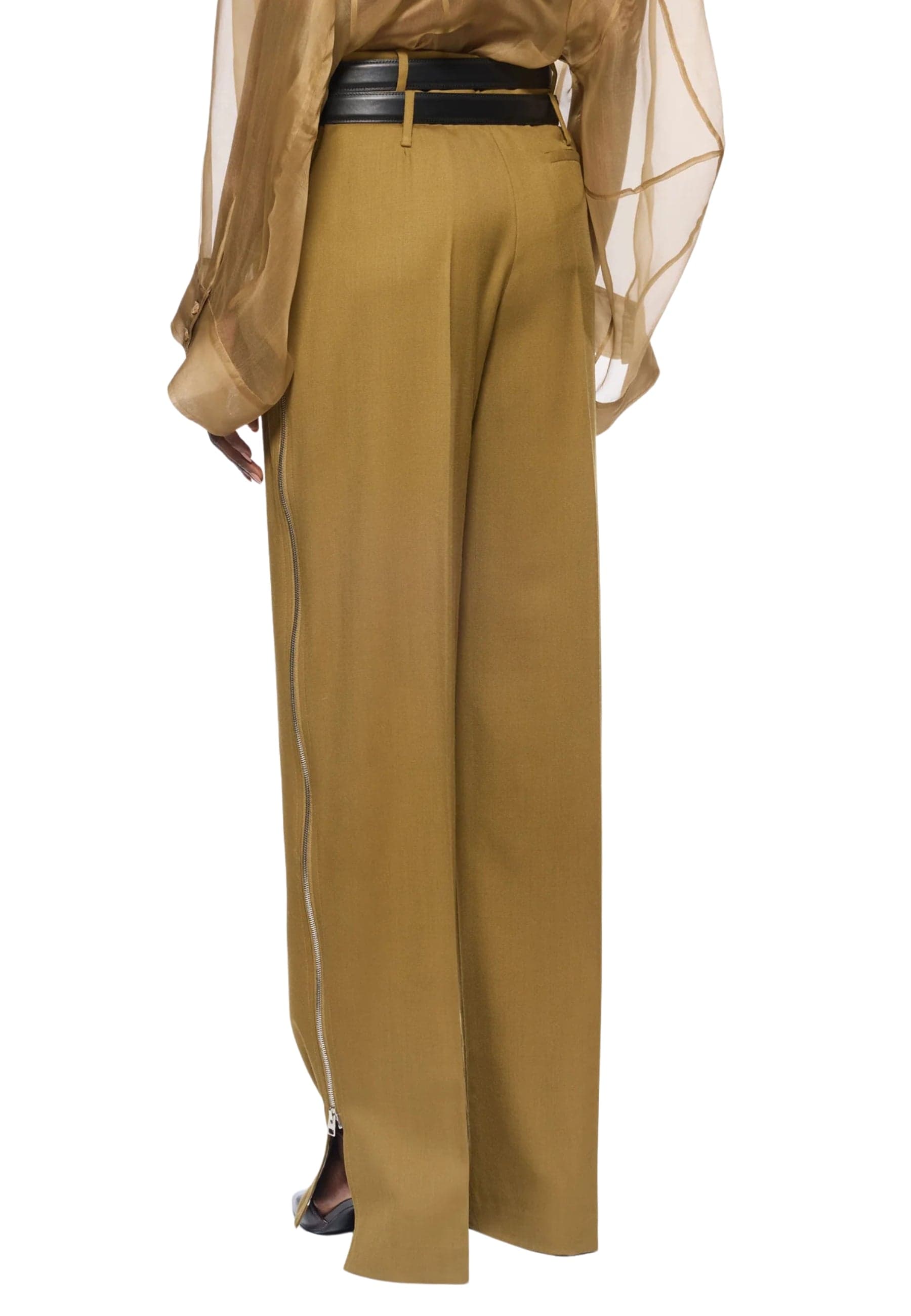 ERIKA CAVALLINI PANTALONE ACANTHA Donna vita alta da donna in Pantaloni Drestige - Casamassima, commercioVirtuoso.it