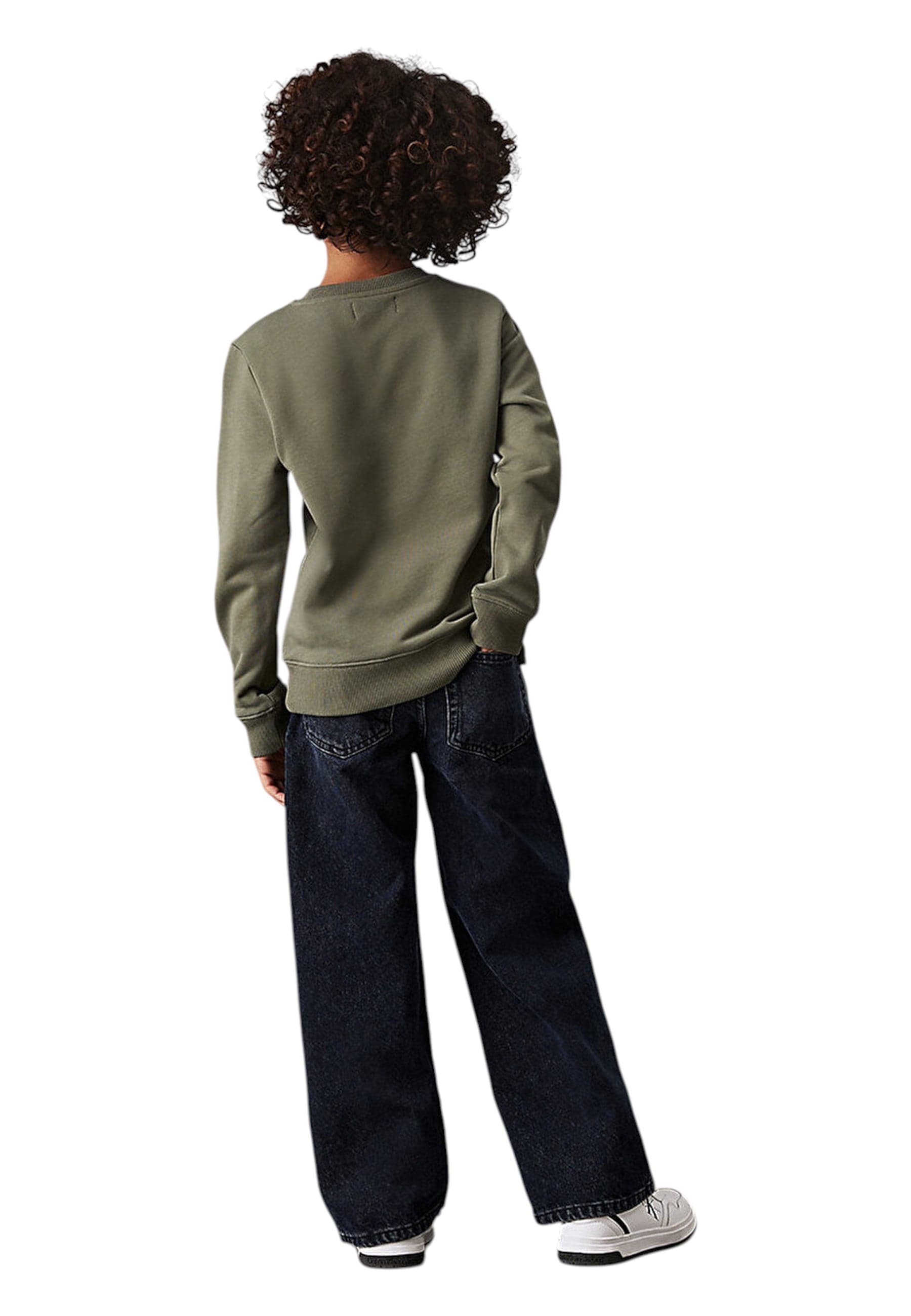calvin klein Felpa girocollo Bambino unisex Calvin Klein da bambino in Felpe senza cappuccio Drestige - Casamassima, commercioVirtuoso.it