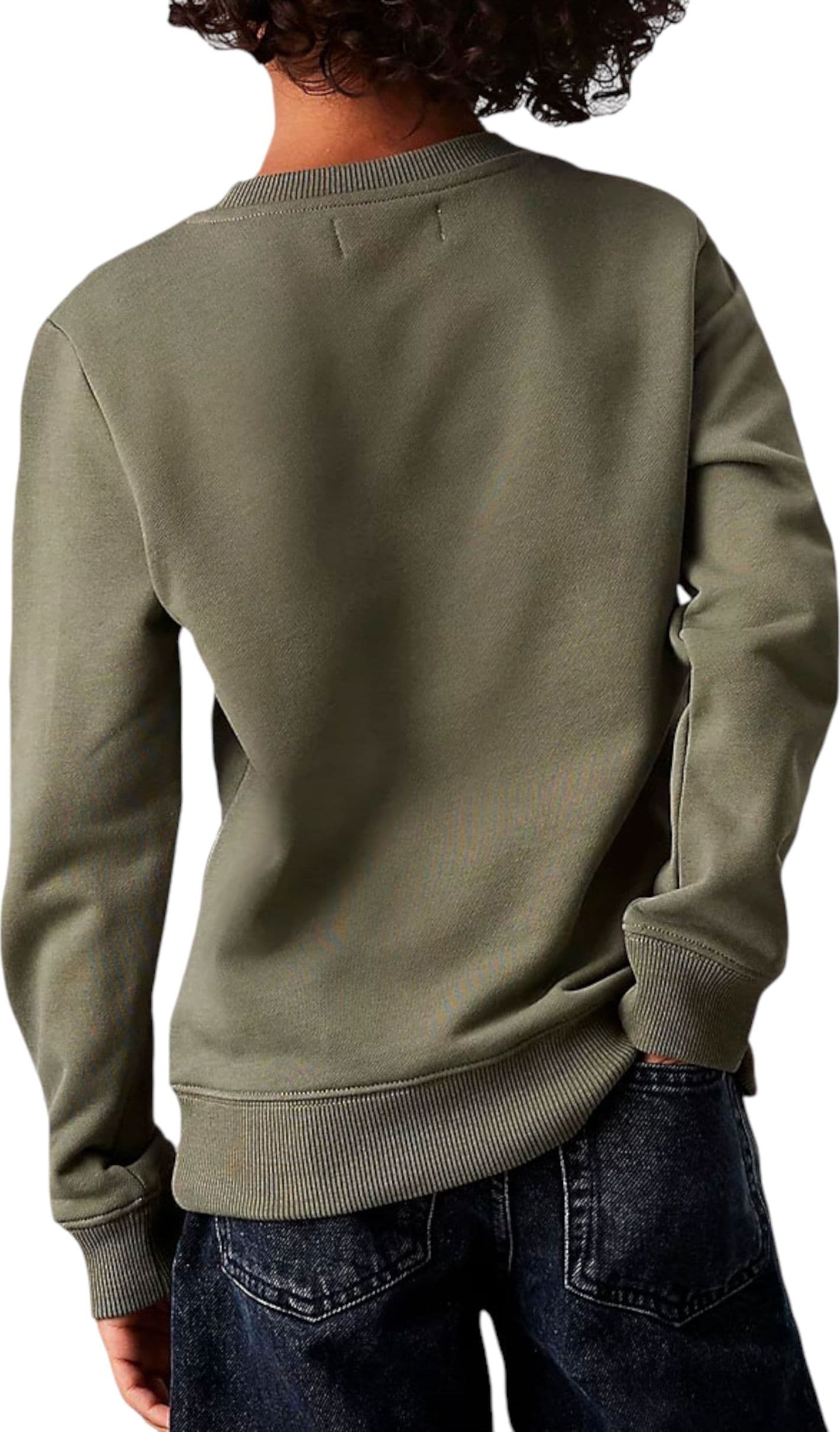 calvin klein Felpa girocollo Bambino unisex Calvin Klein da bambino in Felpe senza cappuccio Drestige - Casamassima, commercioVirtuoso.it