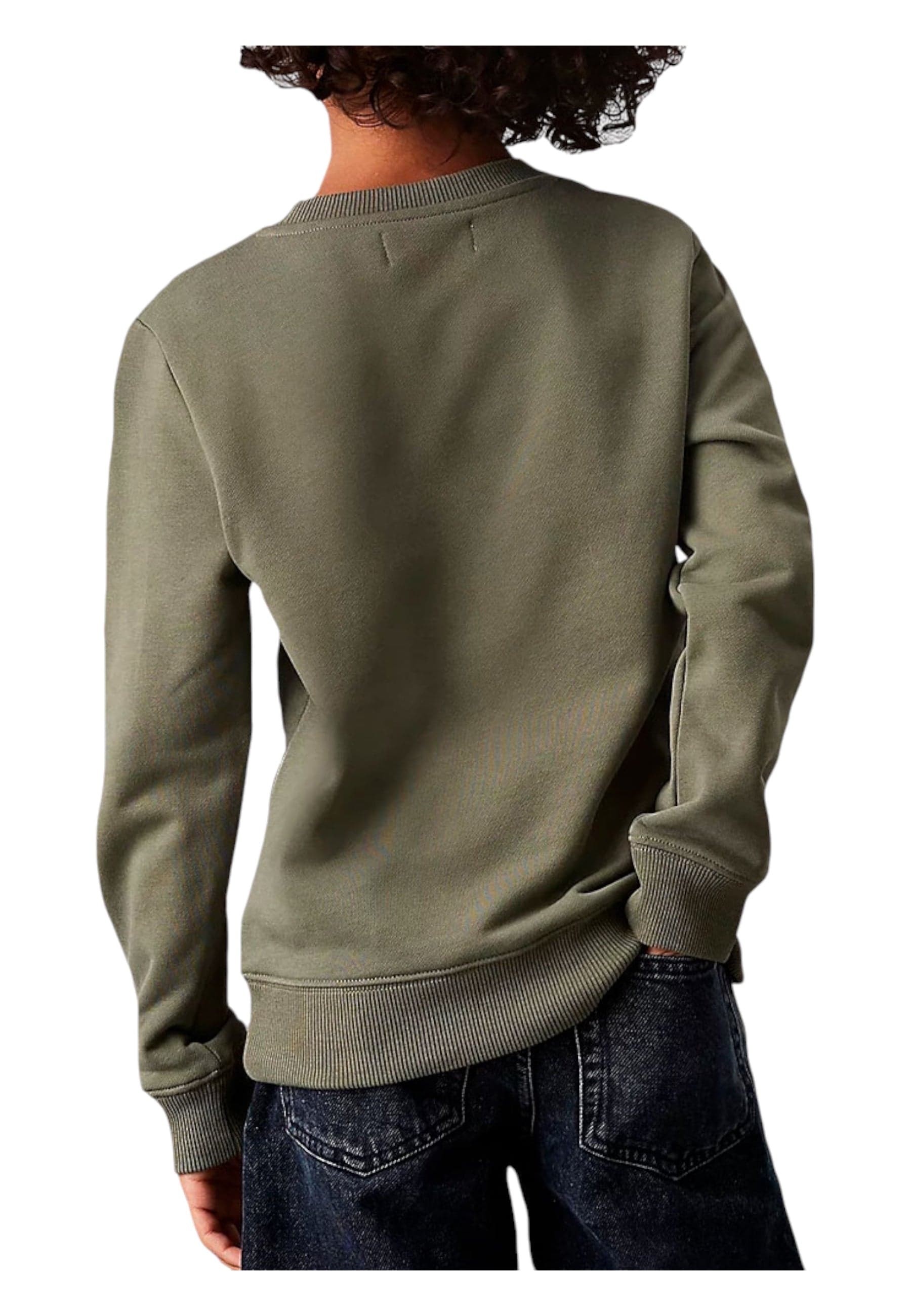calvin klein Felpa girocollo Bambino unisex Calvin Klein da bambino in Felpe senza cappuccio Drestige - Casamassima, commercioVirtuoso.it