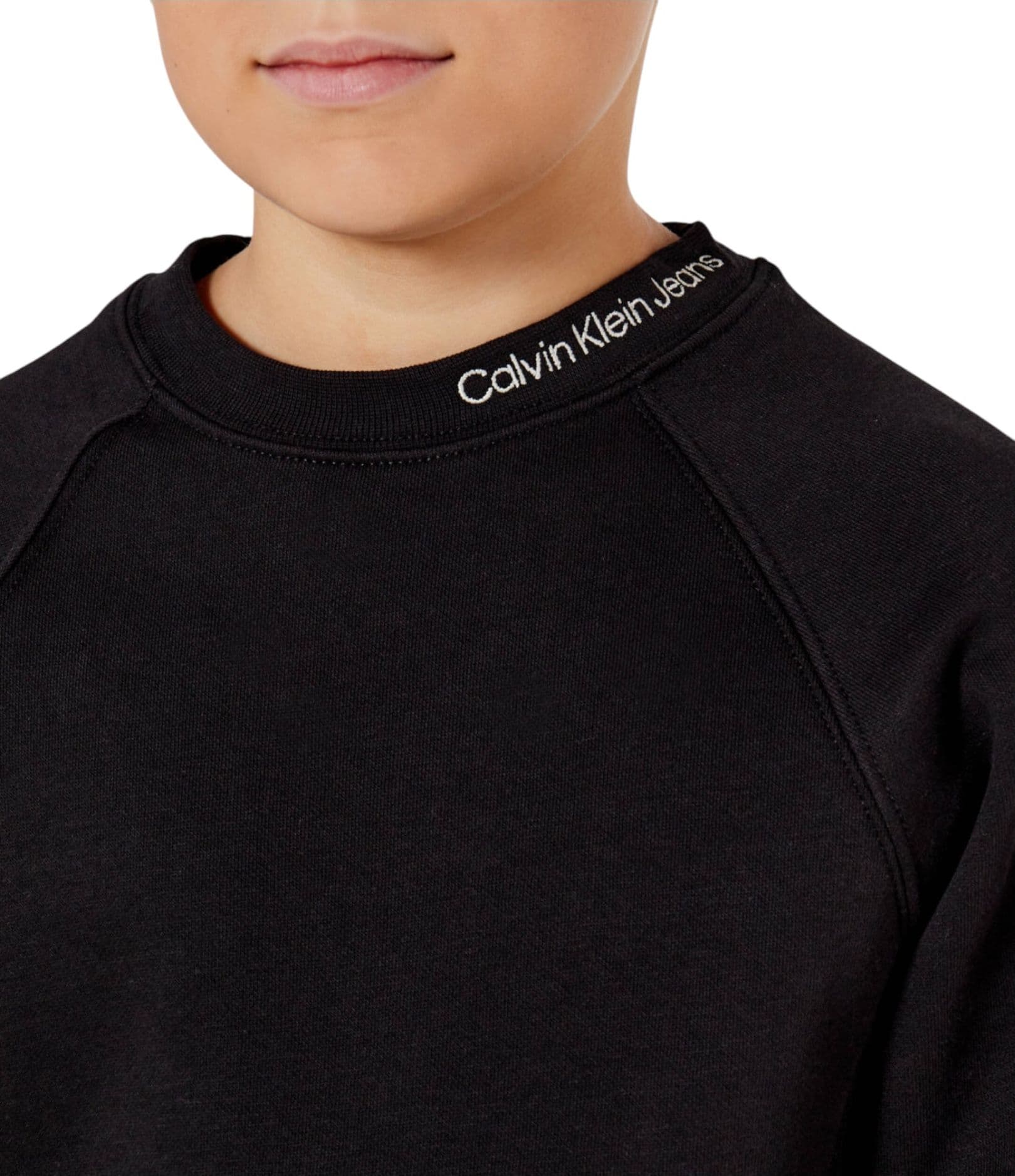 calvin klein Felpa girocollo Bambino unisex Calvin Klein da bambino in Felpe senza cappuccio Drestige - Casamassima, commercioVirtuoso.it