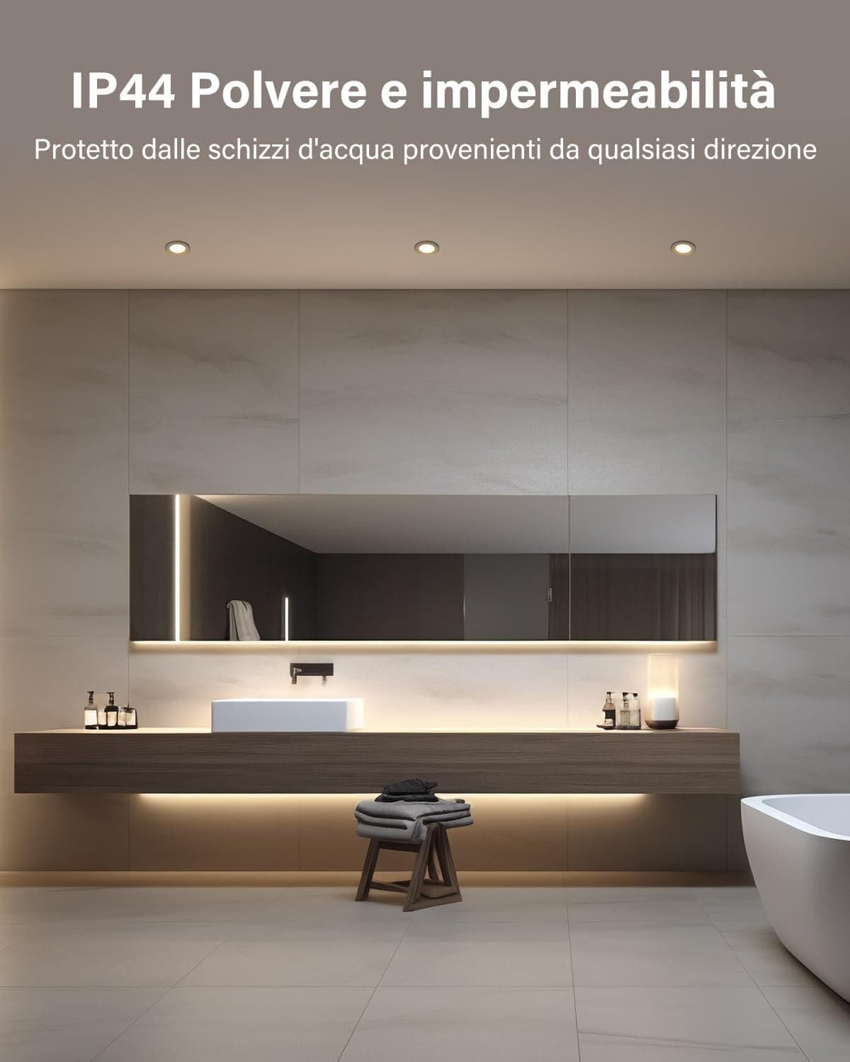 Faretti LED da Incasso Leselux per Cartongesso Dimmerabile 5W, 10x IP44 Luci da in Faretti da soffitto CL Store - Battipaglia, commercioVirtuoso.it