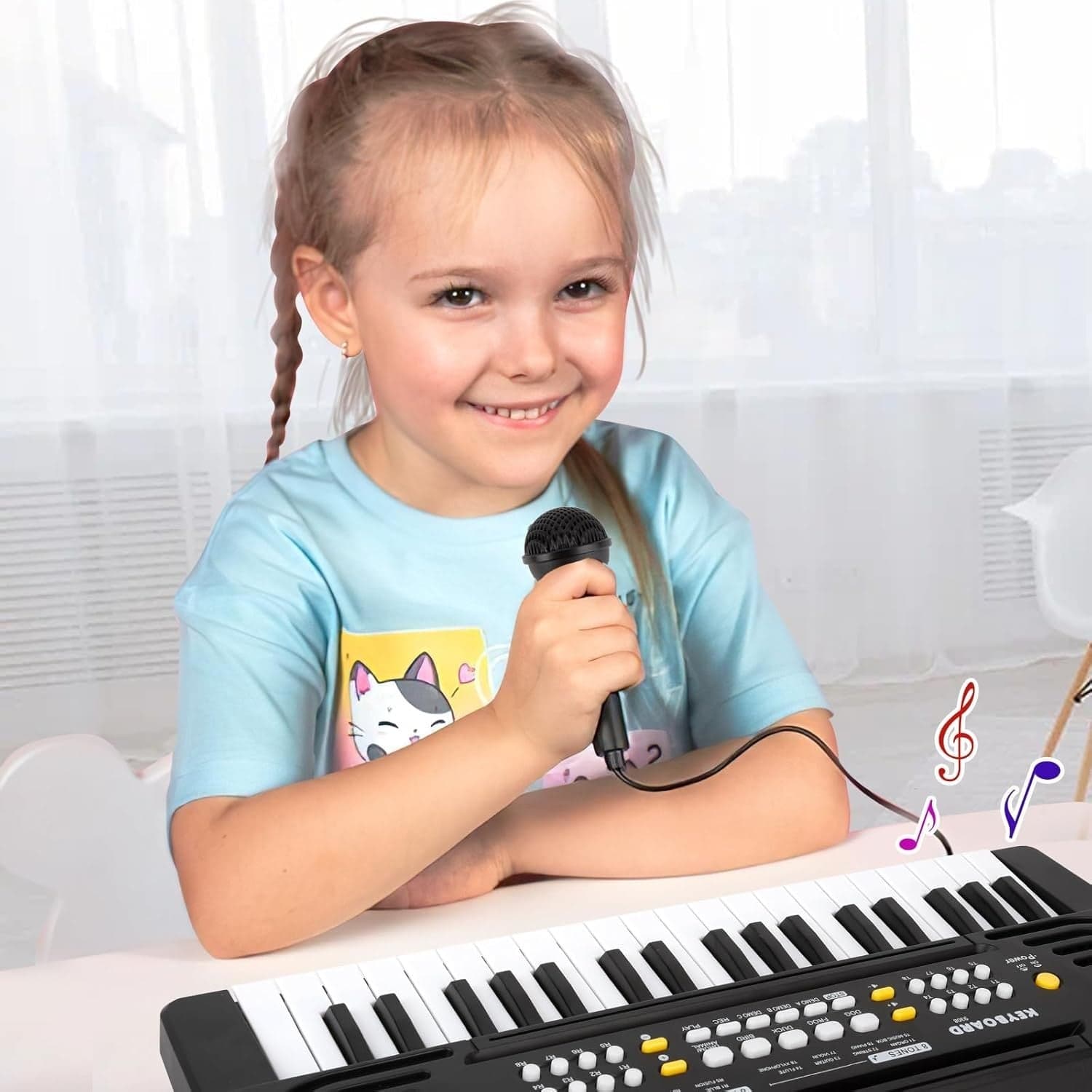 Pianola Bambini per Scuola Multifunzione Tastiera Musicale 37 Tasti con Microfon in Pianoforti e tastiere CL Store - Battipaglia, commercioVirtuoso.it