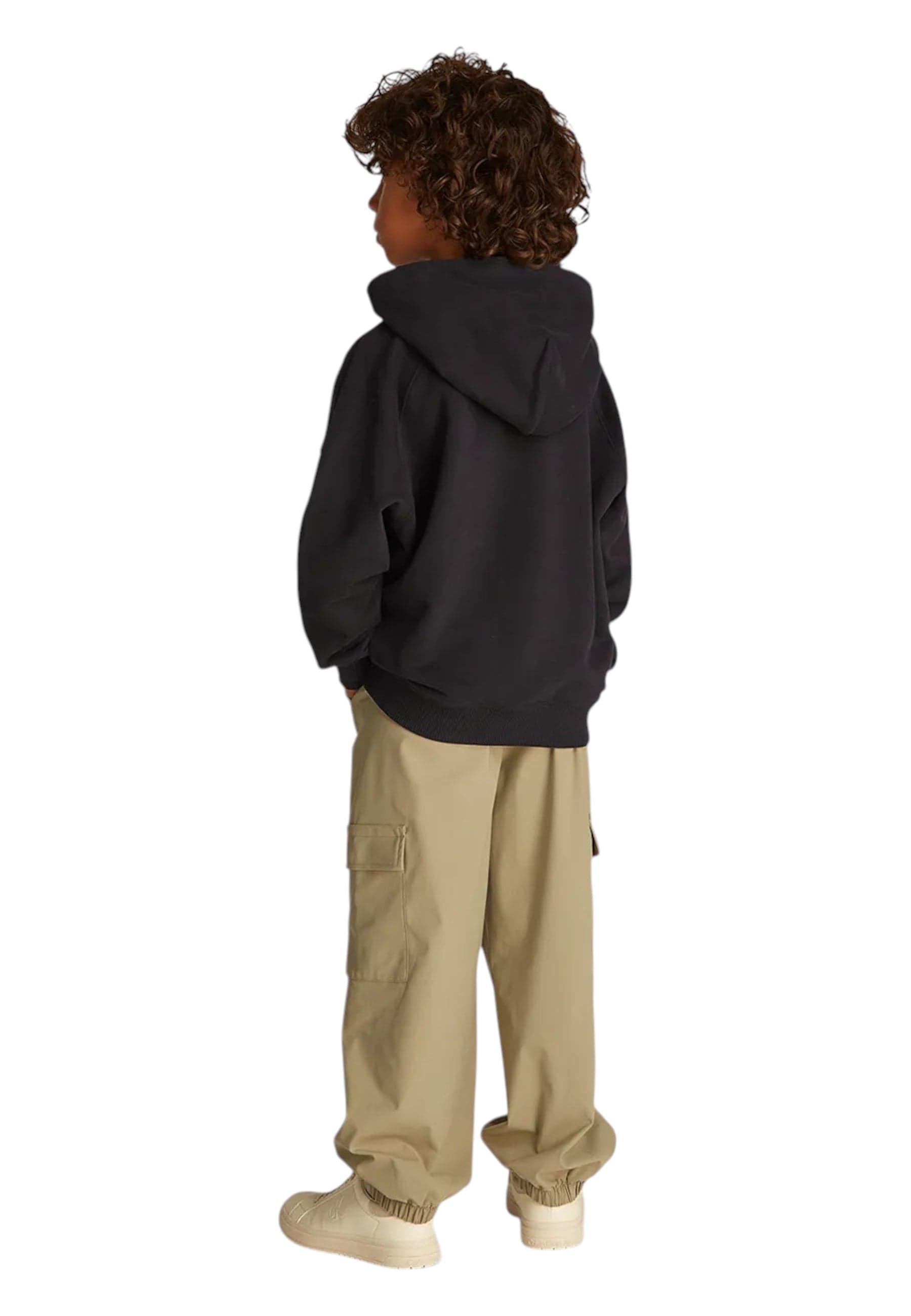 calvin klein Felpa con cappuccio Bambino unisex Calvin Klein da bambino in Felpe con cappuccio Drestige - Casamassima, commercioVirtuoso.it