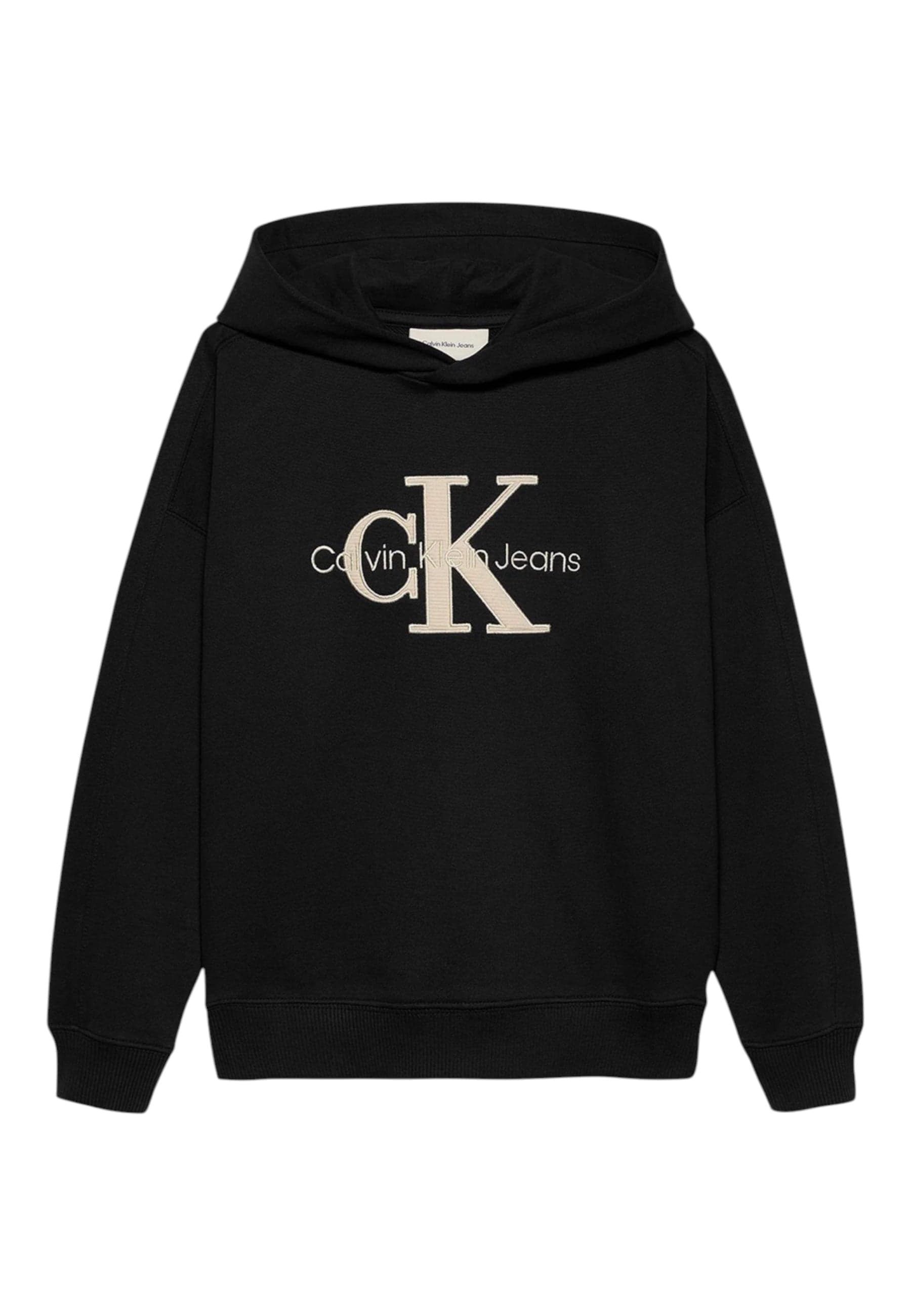 calvin klein Felpa con cappuccio Bambino unisex Calvin Klein da bambino in Felpe con cappuccio Drestige - Casamassima, commercioVirtuoso.it