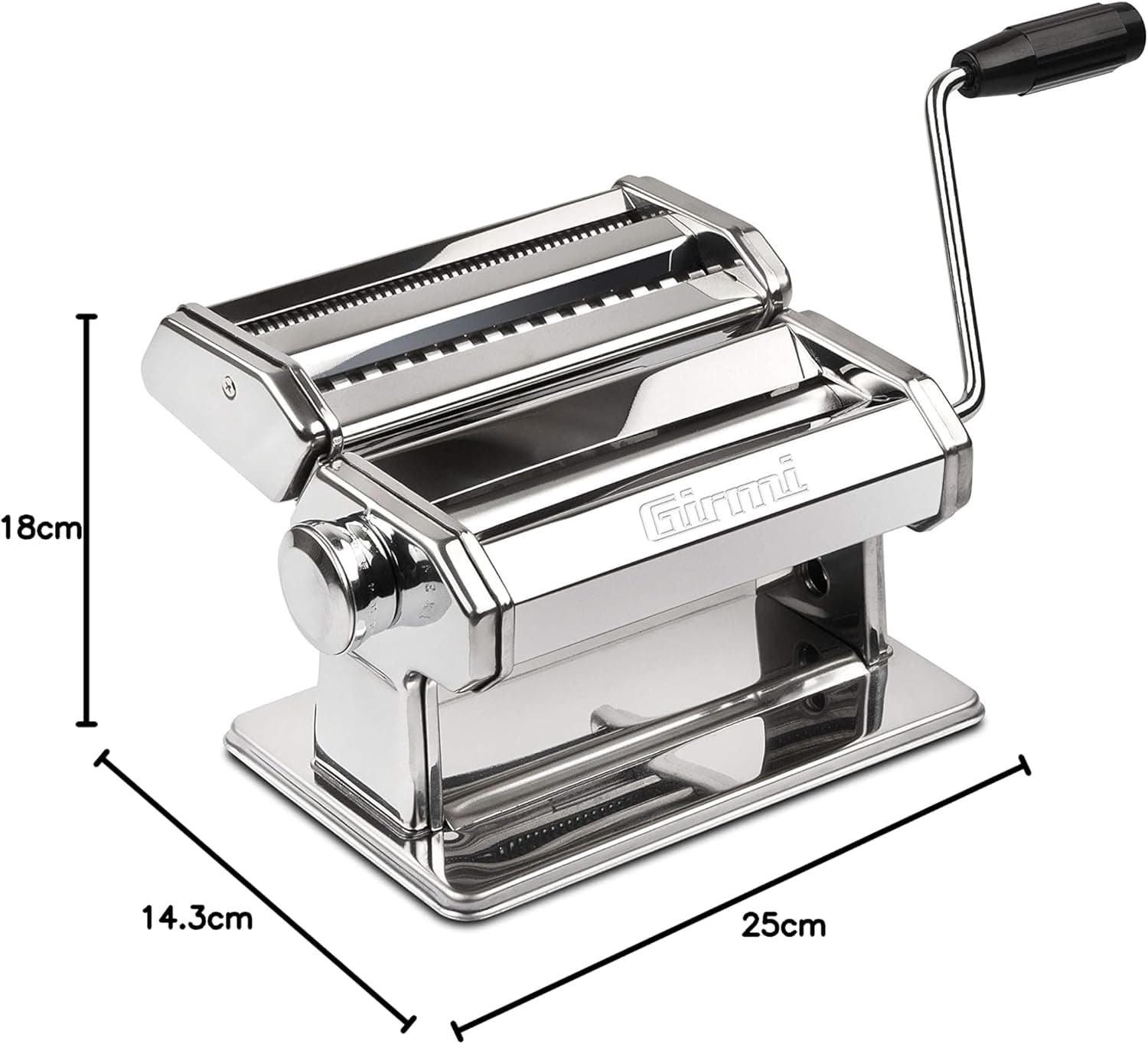 Girmi Im90 Macchina Per La Pasta, 9 Regolazioni, Rulli In Alluminio Da 15 Cm, Acciaio Inox in Macchine per pasta a mano BricoGo - Marano di Napoli, commercioVirtuoso.it