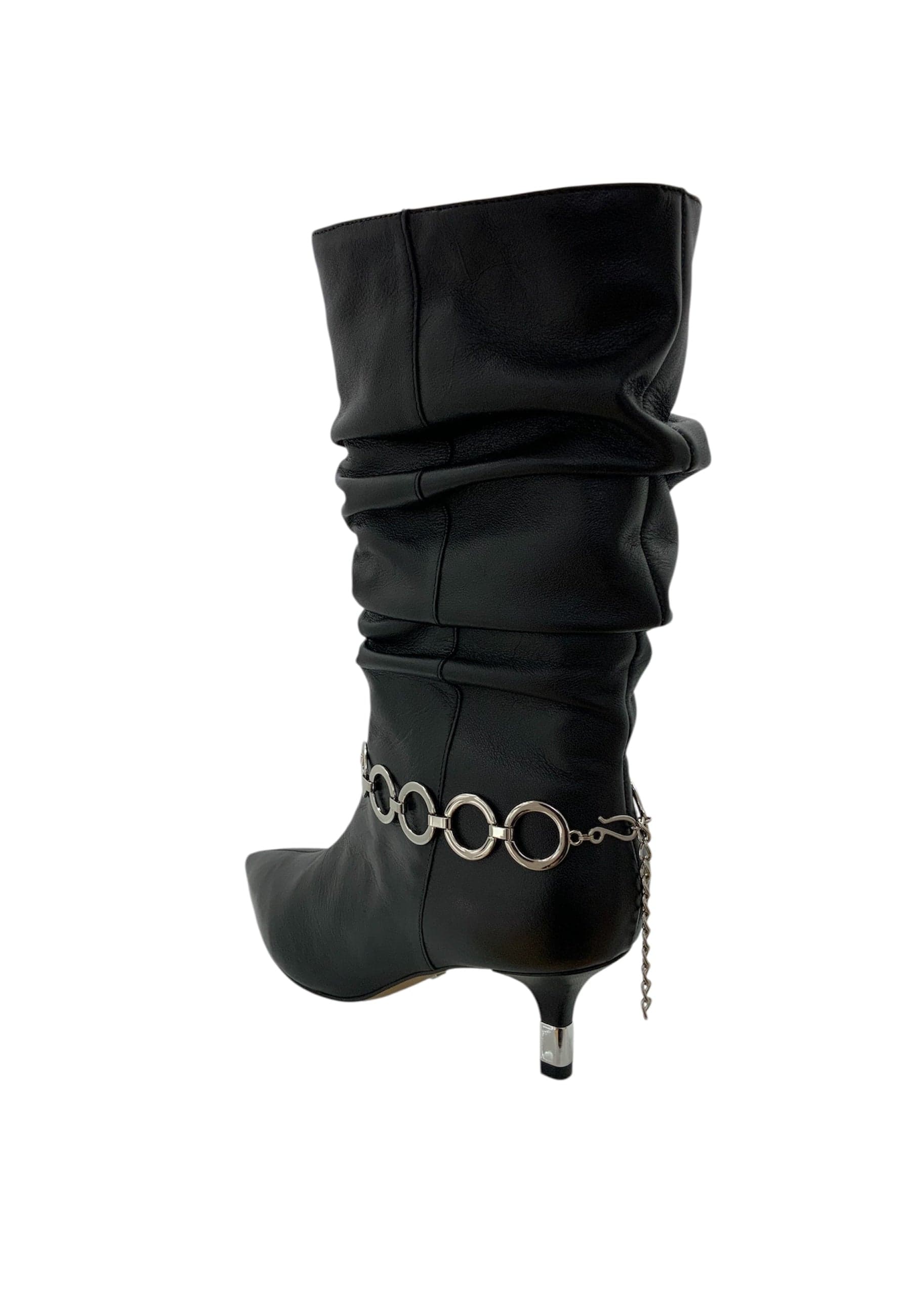 AREZZO Stivali arricciati tacco 3cm Donna con catena da donna in Stivali Drestige - Casamassima, commercioVirtuoso.it