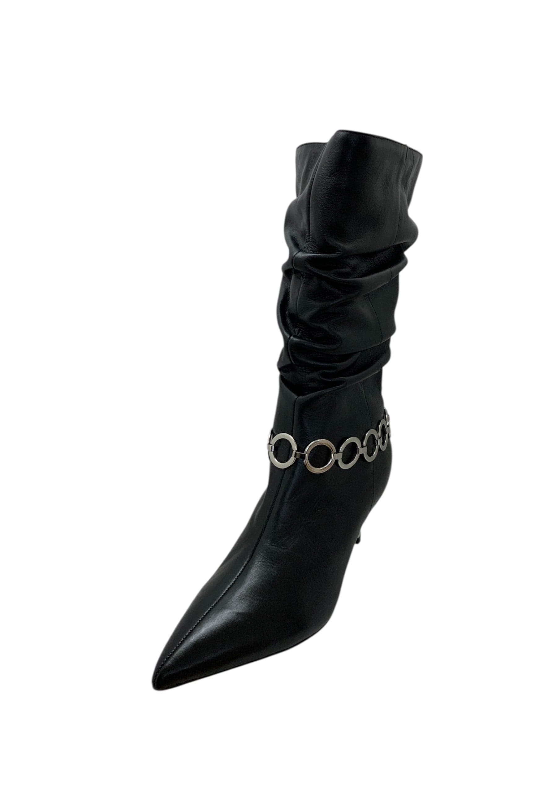 AREZZO Stivali arricciati tacco 3cm Donna con catena da donna in Stivali Drestige - Casamassima, commercioVirtuoso.it