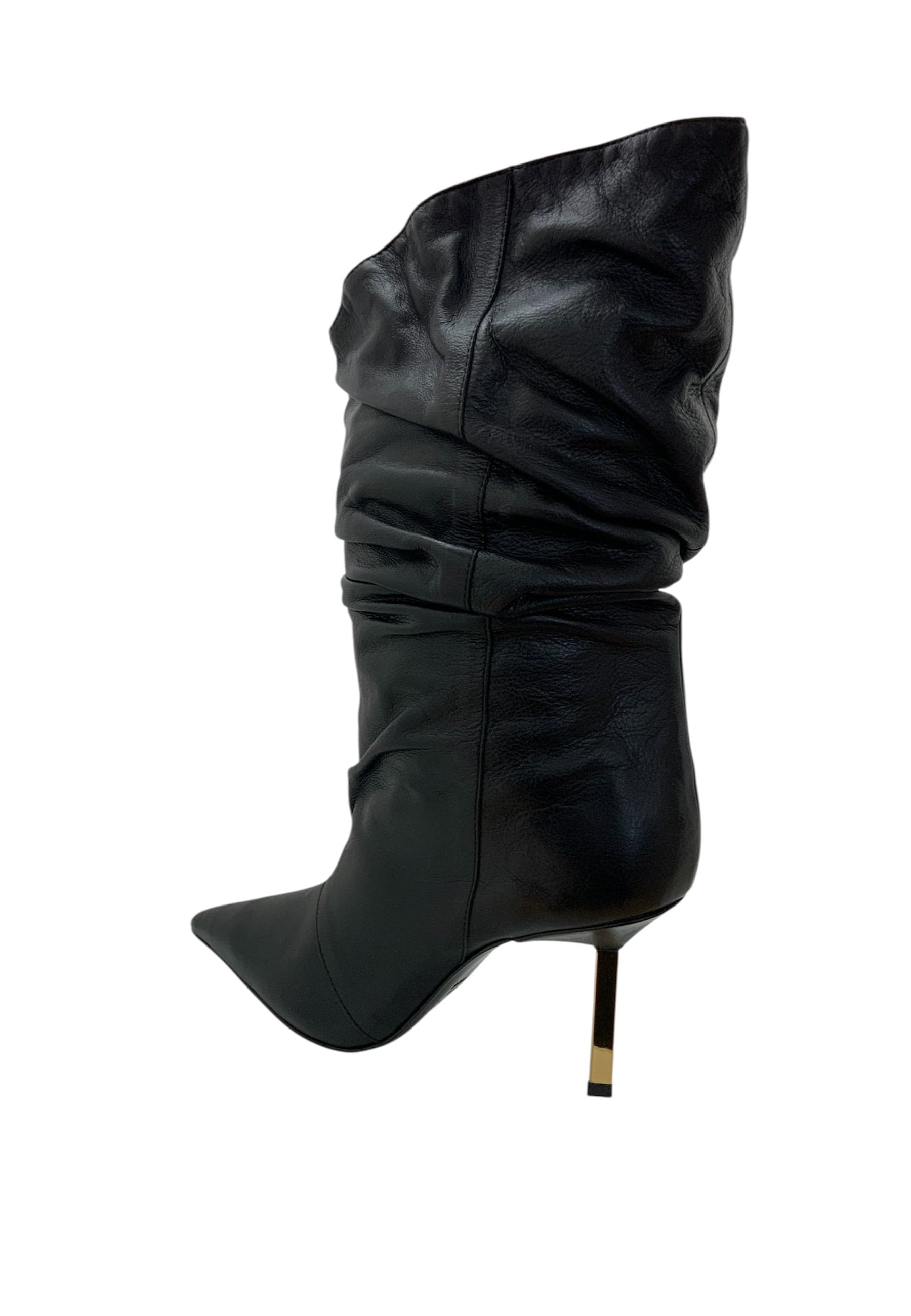 Schutz Stivali arricciati Donna SCHUTZ con tacco oro 9cm da donna in Stivali Drestige - Casamassima, commercioVirtuoso.it