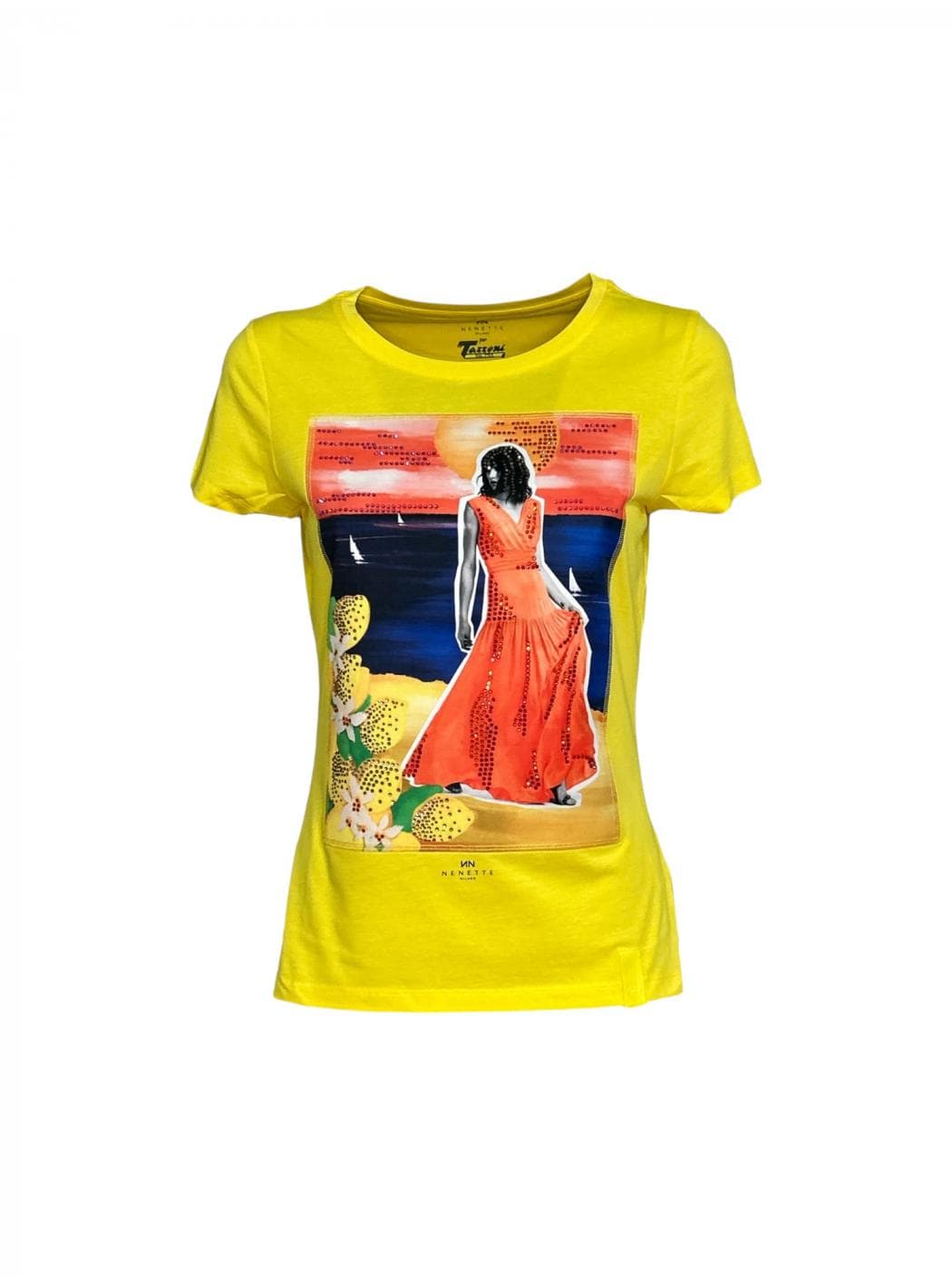 NENETTE T-shirt Donna Nenette DIBELLA da donna in T-shirt Drestige - Casamassima, commercioVirtuoso.it