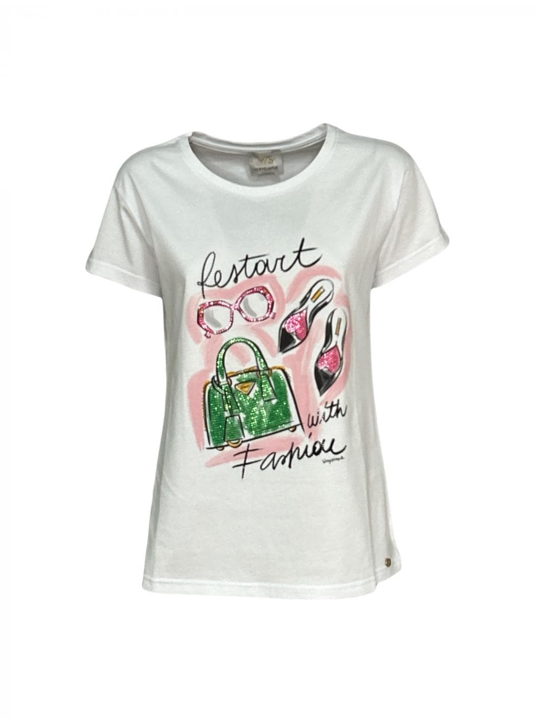 VERY SIMPLE T-shirt Donna Very Simple V148 da donna in Autocategorizzazione Drestige - Casamassima, commercioVirtuoso.it
