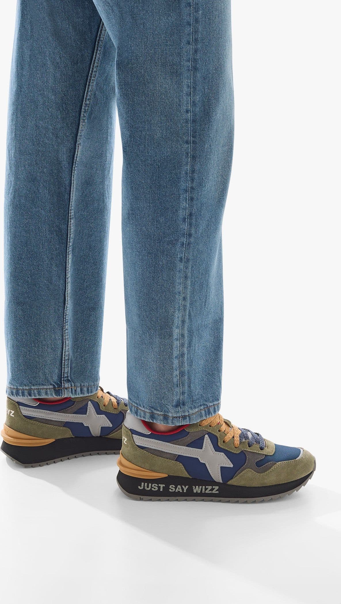 W6YZ Sneakers Uomo 2015185111F91 verde-blu da uomo in Scarpe da corsa su strada Drestige - Casamassima, commercioVirtuoso.it