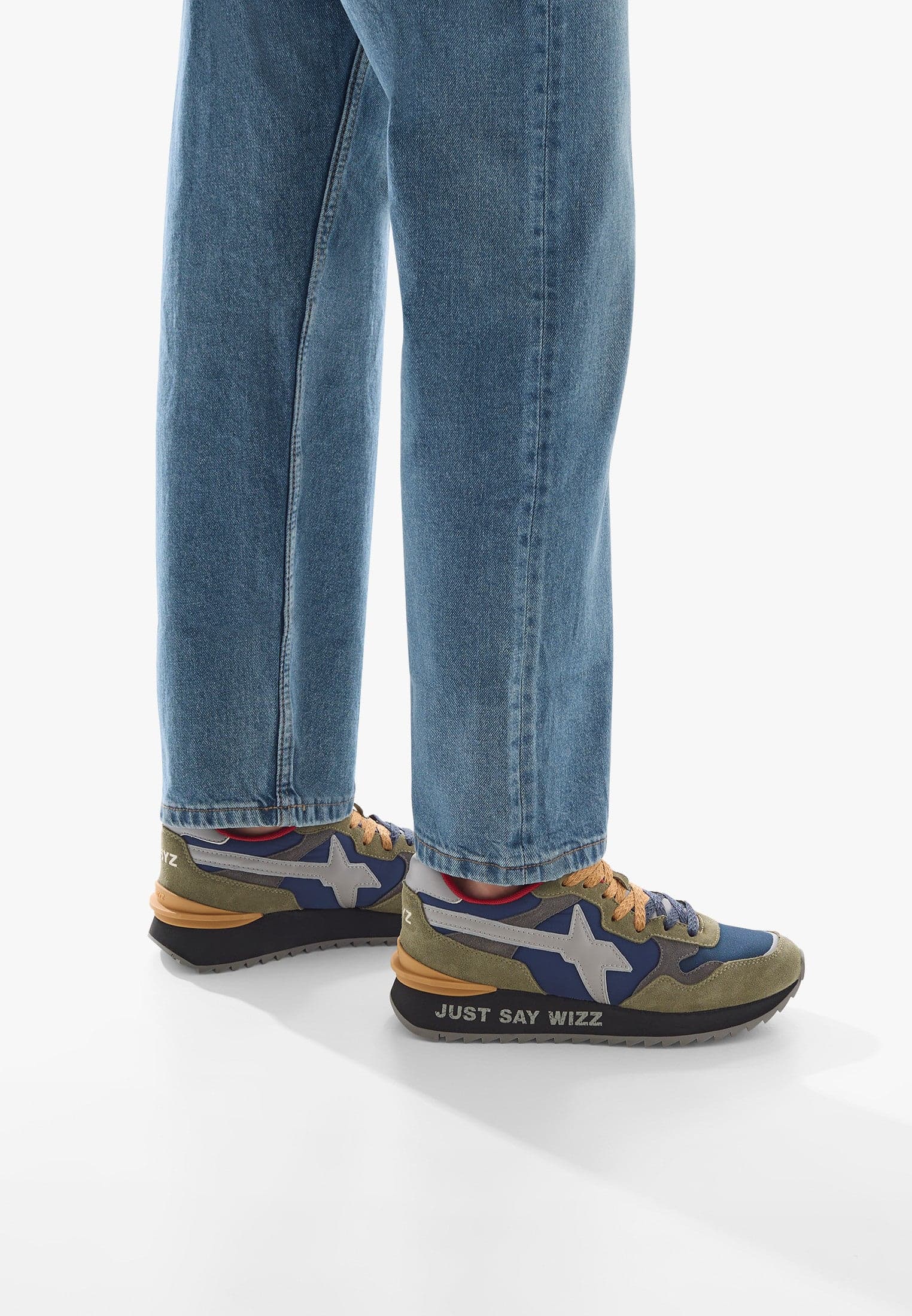 W6YZ Sneakers Uomo 2015185111F91 verde-blu da uomo in Scarpe da corsa su strada Drestige - Casamassima, commercioVirtuoso.it