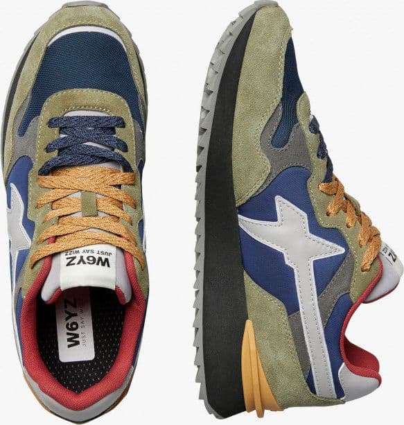 W6YZ Sneakers Uomo 2015185111F91 verde-blu da uomo in Scarpe da corsa su strada Drestige - Casamassima, commercioVirtuoso.it