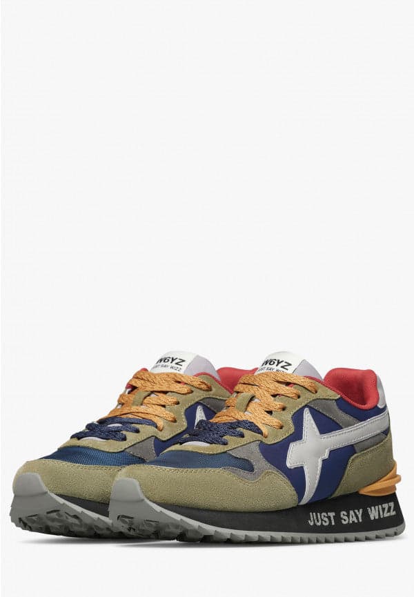 W6YZ Sneakers Uomo 2015185111F91 verde-blu da uomo in Scarpe da corsa su strada Drestige - Casamassima, commercioVirtuoso.it