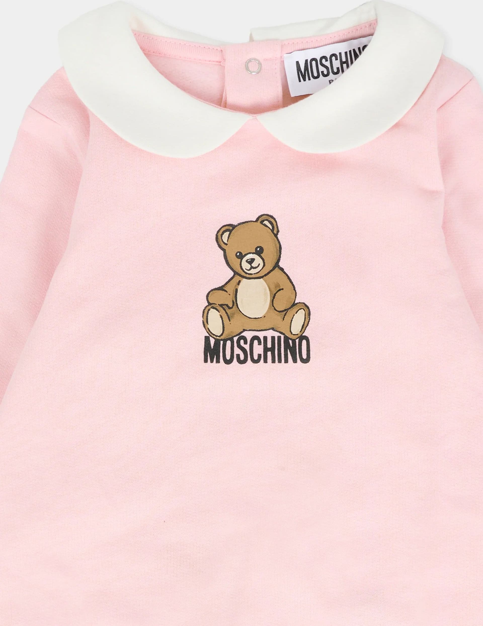 moschino Tutina Bambina Moschino MUT04I_LCA40_ROSA da bambino in Cardigan Drestige - Casamassima, commercioVirtuoso.it
