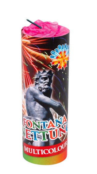 Fontana 'Nettuno' Ø 51X150H Mm - Conf. 4 Pezzi Fuochi Artificio Eventi Matrimoni Capodanno Compleanni in Candele BricoGo - Marano di Napoli, commercioVirtuoso.it
