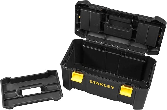 Cassetta Portautensili Essential Chiusure In Plastica Cm.48,2X25,4X25 (Stst175520) Stanley in Cassette porta attrezzi BricoGo - Marano di Napoli, commercioVirtuoso.it