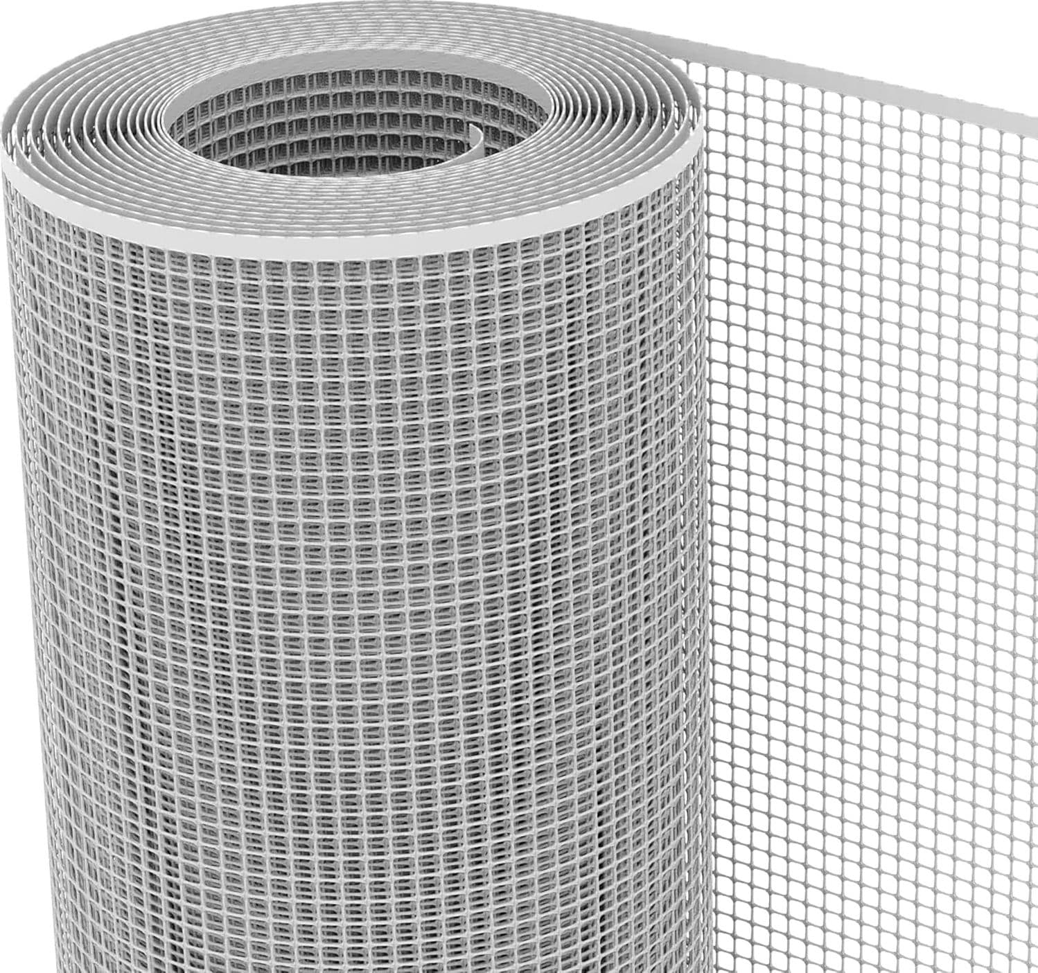 Rete Di Protezione 'Quadra' 1,0X50 Mt - Colore Argento Rete Protettiva In Plastica A Maglia Quadrata Per Balconi, Cancelli E Recinzioni in Reti protettive BricoGo - Marano di Napoli, commercioVirtuoso.it