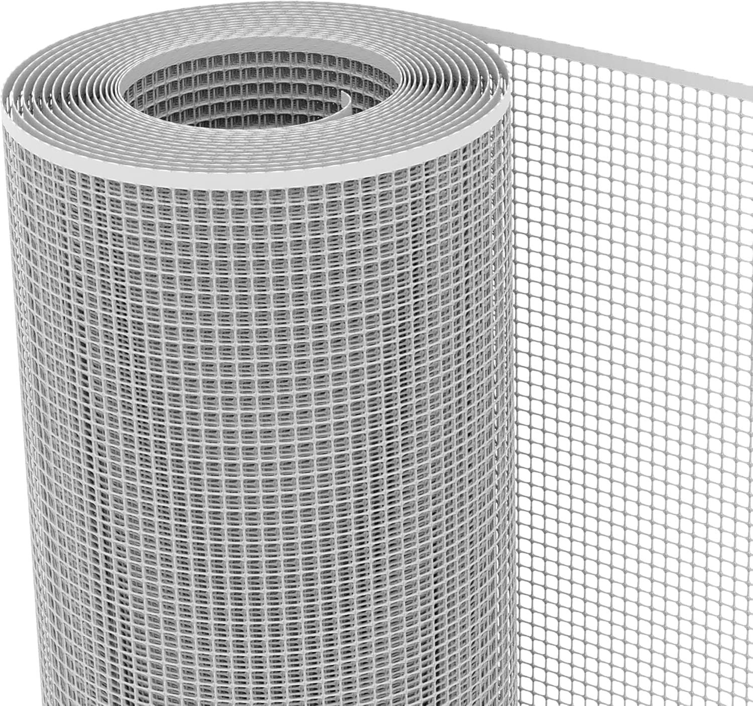 Rete Di Protezione 'Quadra' 1,0X50 Mt - Colore Argento Rete Protettiva In Plastica A Maglia Quadrata Per Balconi, Cancelli E Recinzioni in Reti protettive BricoGo - Marano di Napoli, commercioVirtuoso.it