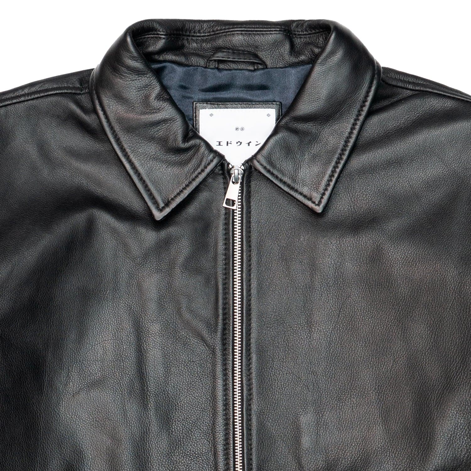 EDWIN Giacca in Pelle Uomo Edwin Fix Black da uomo in Giacche Drestige - Casamassima, commercioVirtuoso.it