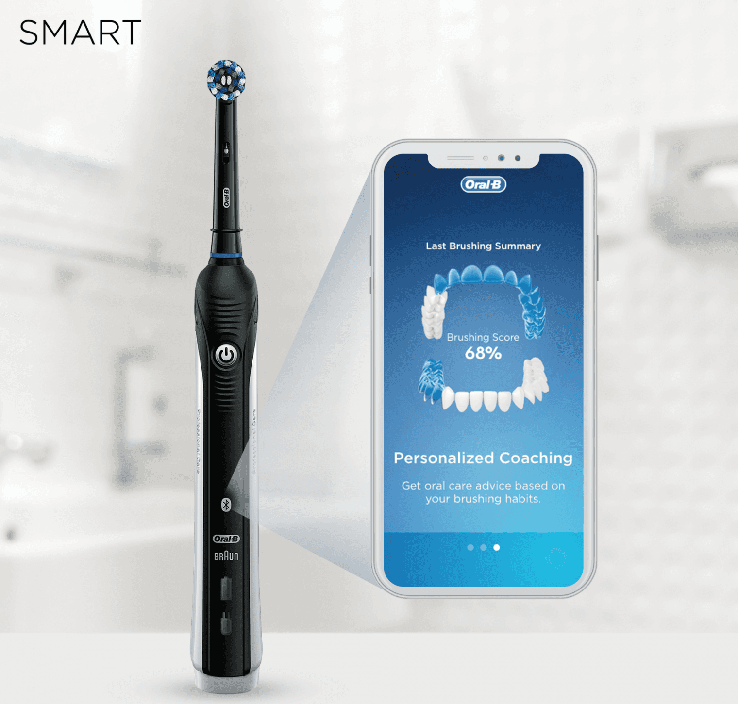 Oral-B Smart 4 4500 Black Edition Spazzolino Elettrico con 2 Testine Smart in  CL Store - Battipaglia, commercioVirtuoso.it