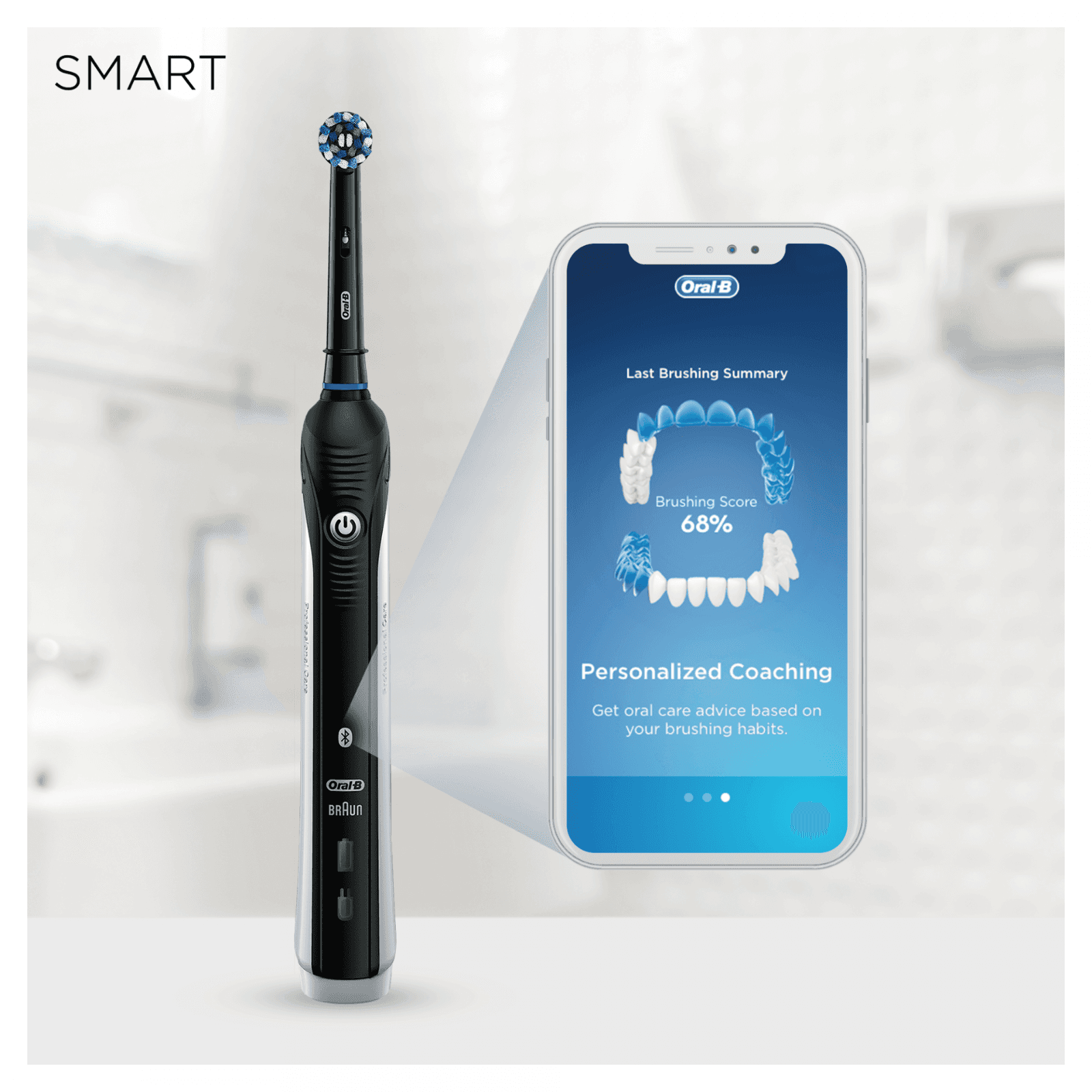 Oral-B Smart 4 4500 Black Edition Spazzolino Elettrico con 2 Testine Smart in  CL Store - Battipaglia, commercioVirtuoso.it