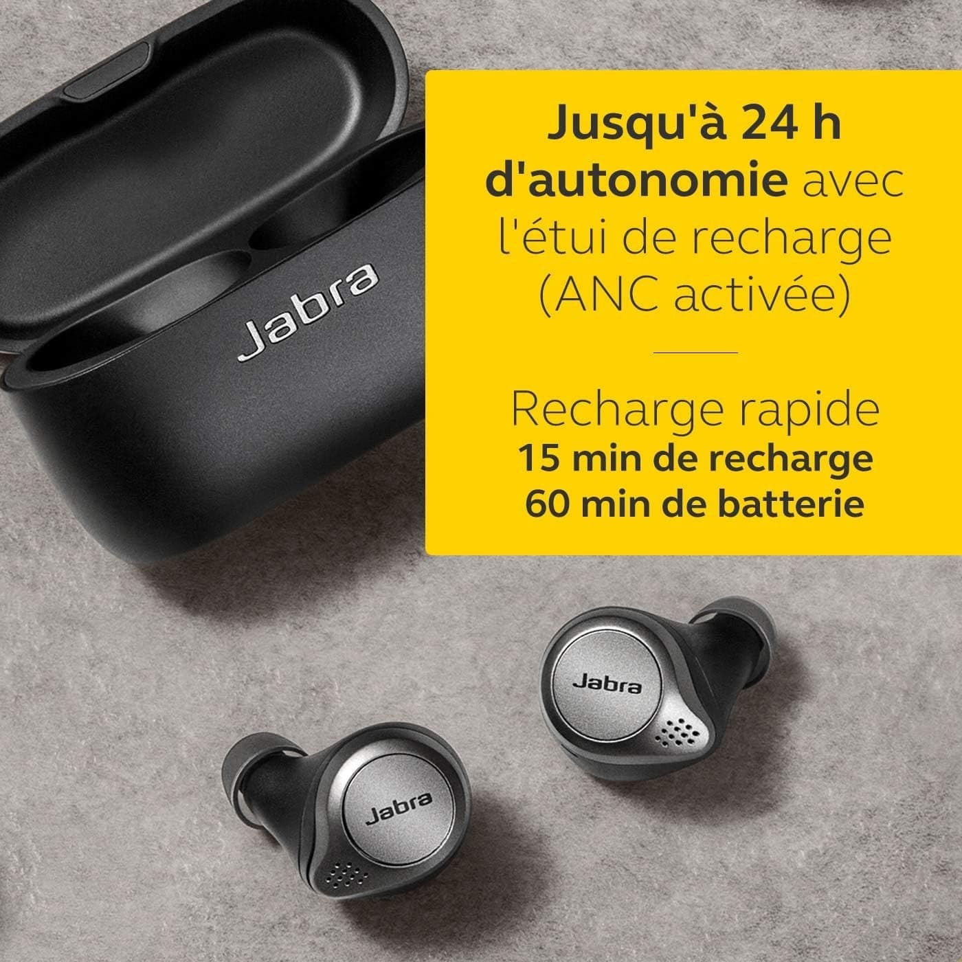 Jabra Elite 75t Auricolari Cuffie Bluetooth con cancellazione attiva del rumore in Cuffie In-Ear CL Store - Battipaglia, commercioVirtuoso.it